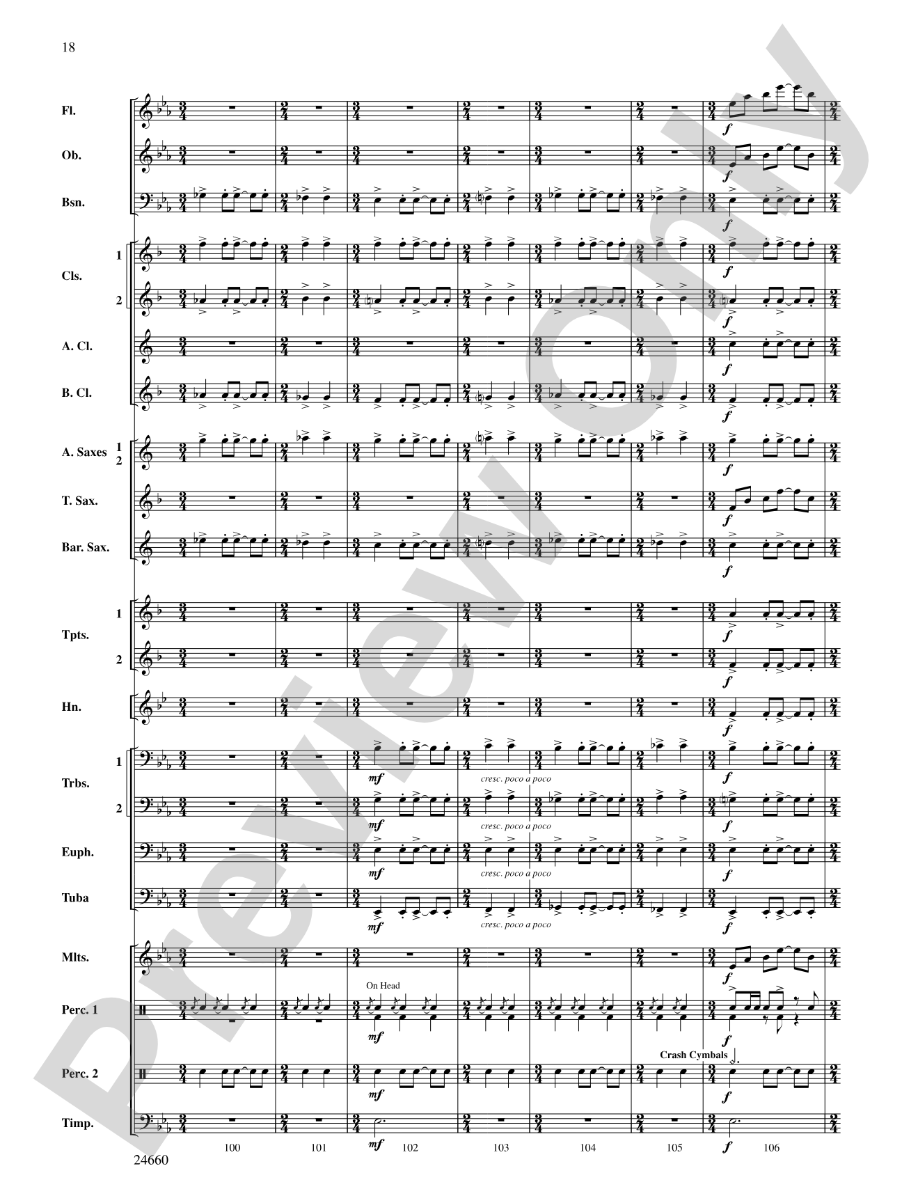 Manassas Junction: Concert Band Conductor Score & Parts