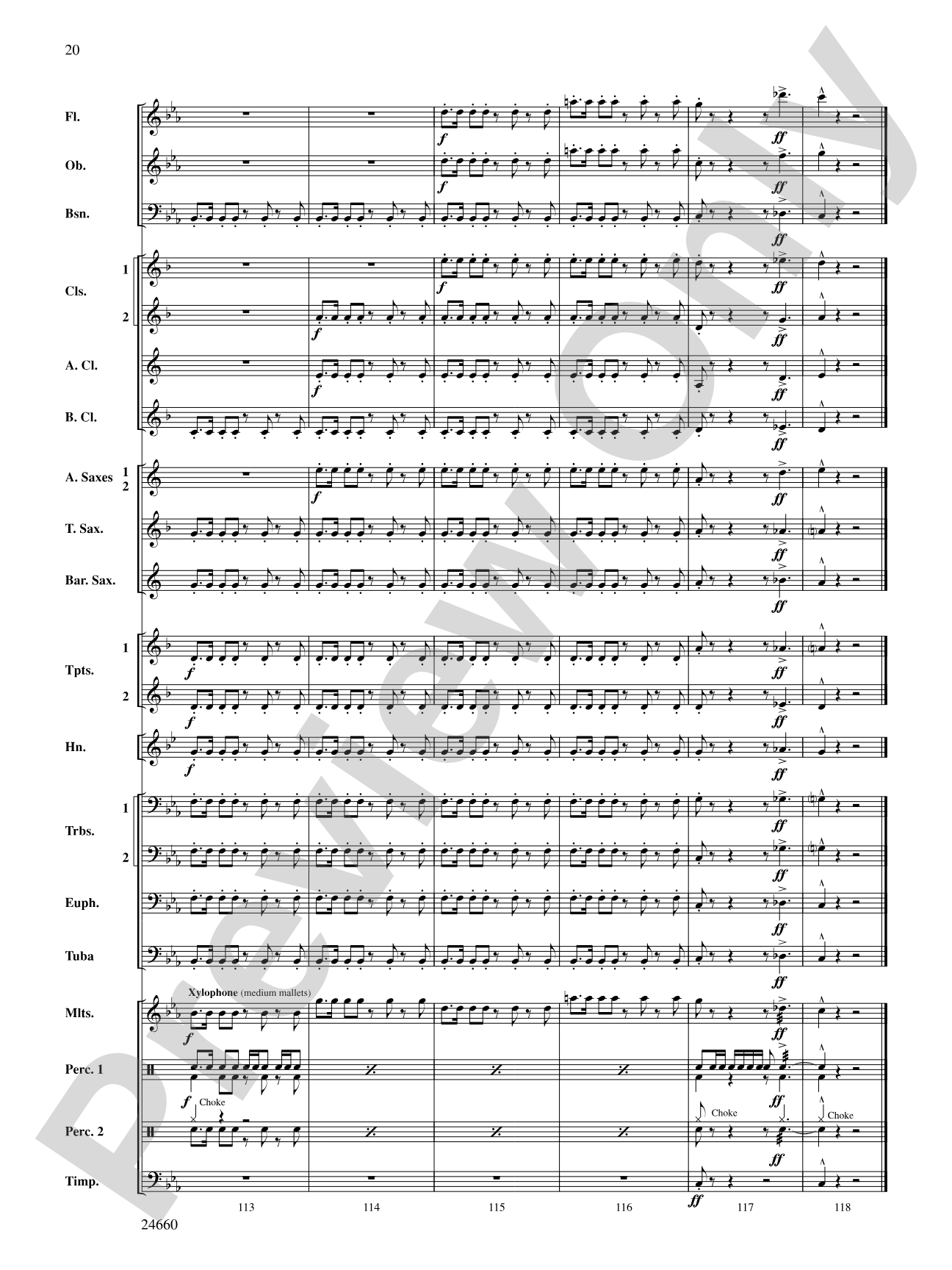 Manassas Junction: Concert Band Conductor Score & Parts