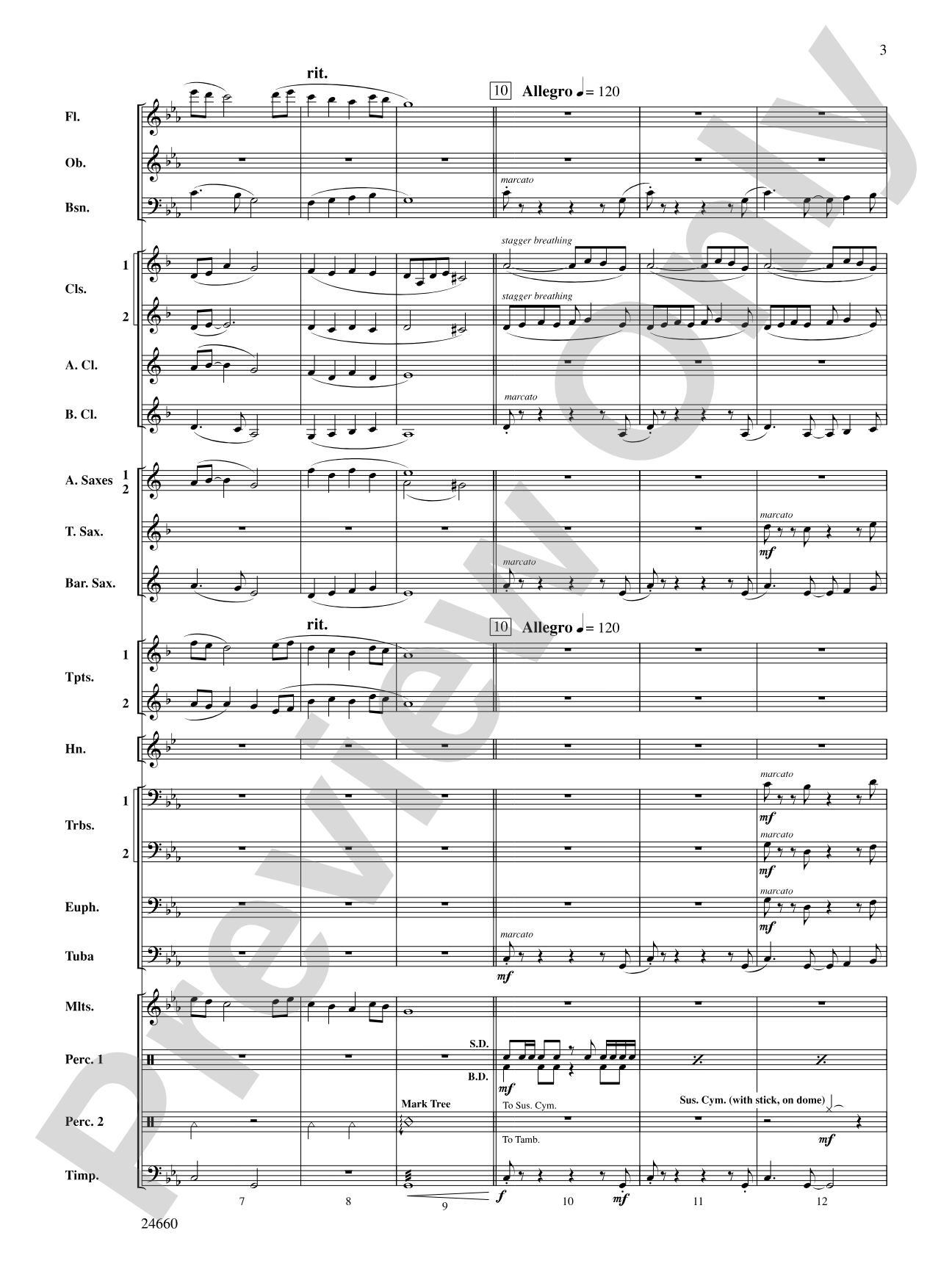 Manassas Junction: Concert Band Conductor Score & Parts