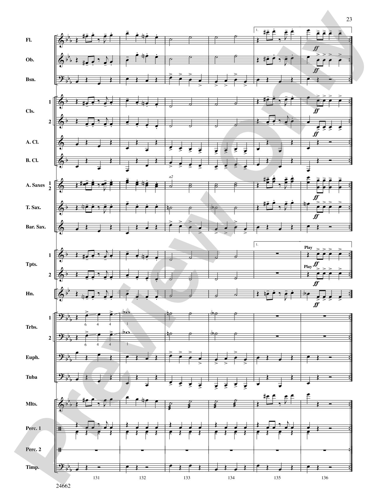 Timber City Trilogy: Concert Band Conductor Score & Parts