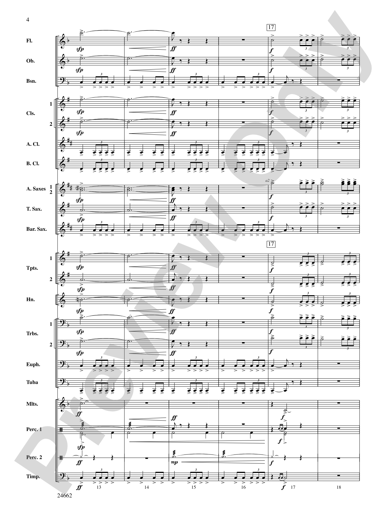 Timber City Trilogy: Concert Band Conductor Score & Parts