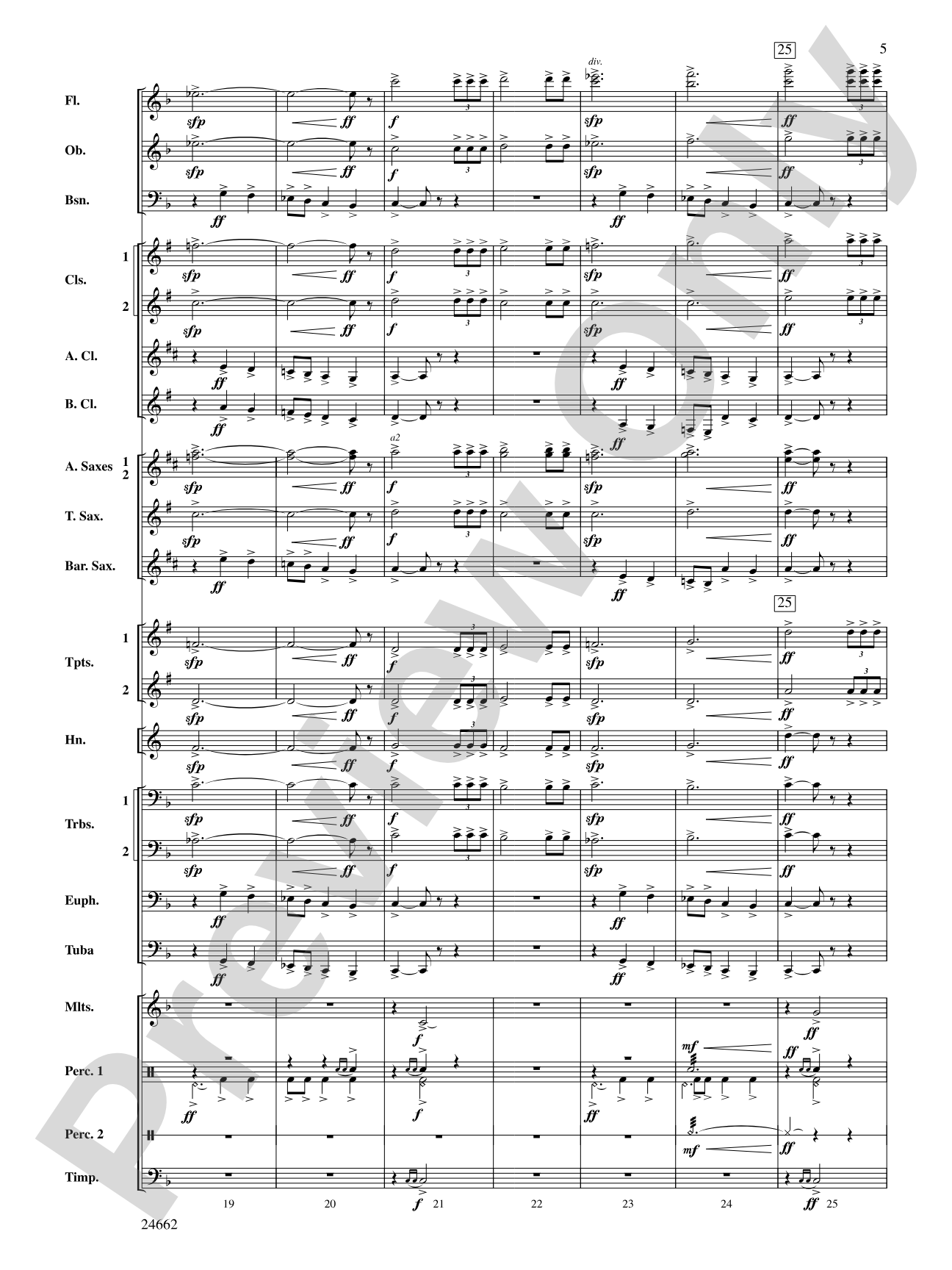 Timber City Trilogy: Concert Band Conductor Score & Parts