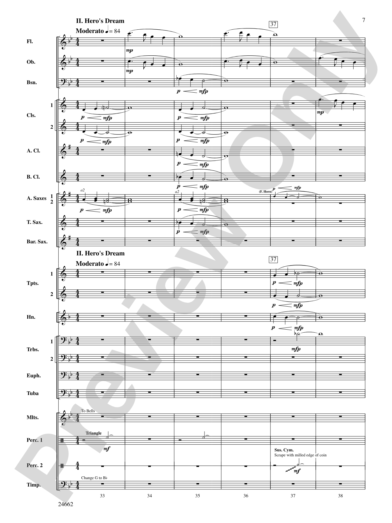 Timber City Trilogy: Concert Band Conductor Score & Parts