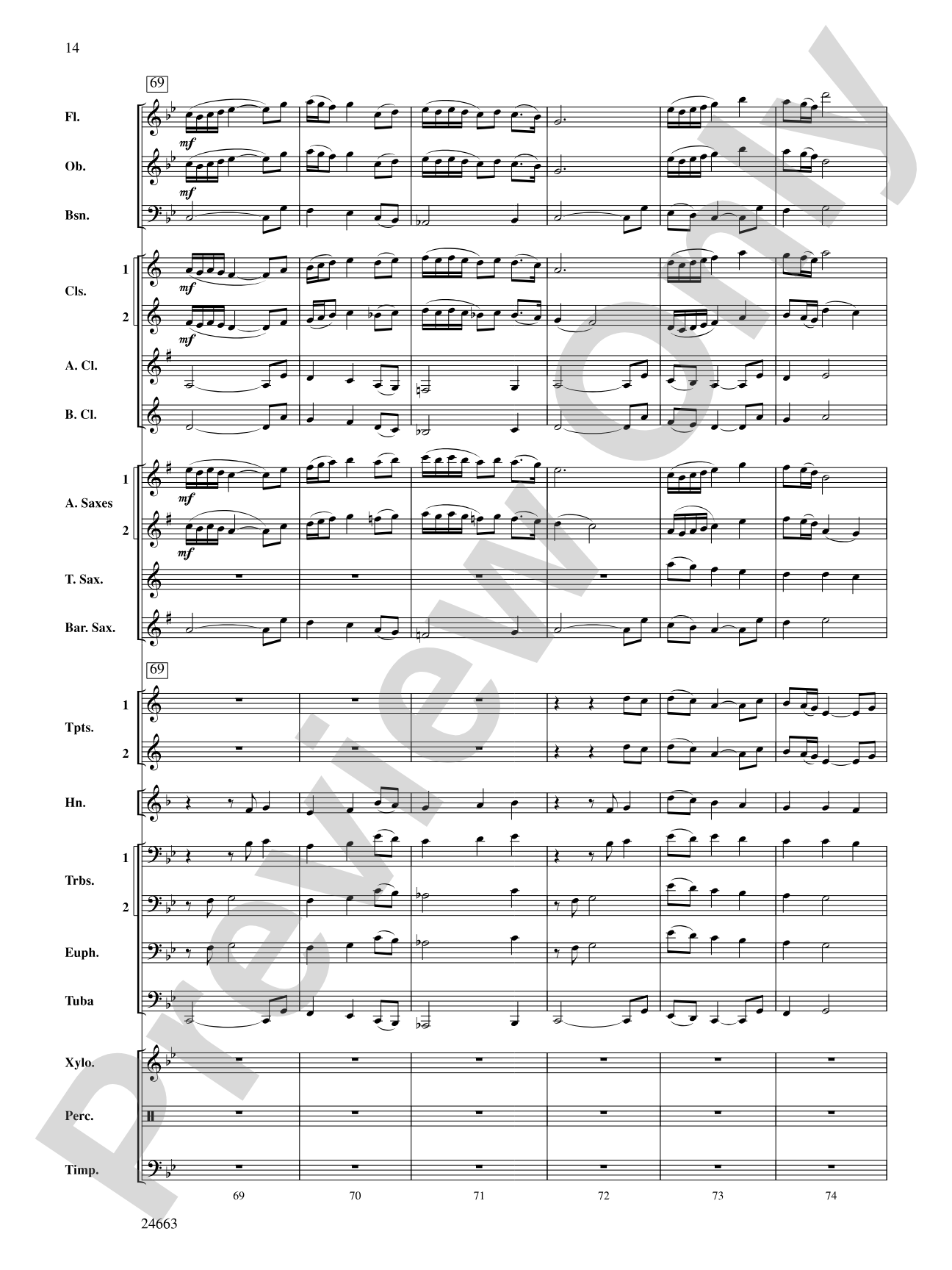 Chino Hills: Concert Band Conductor Score & Parts