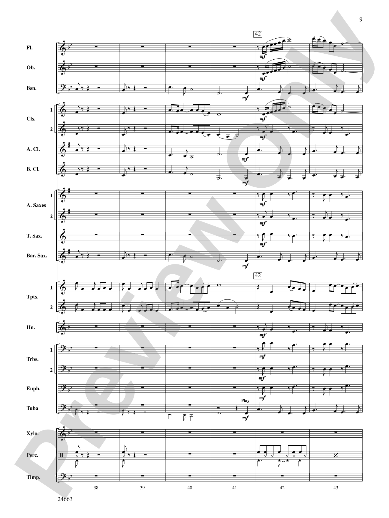 Chino Hills: Concert Band Conductor Score & Parts