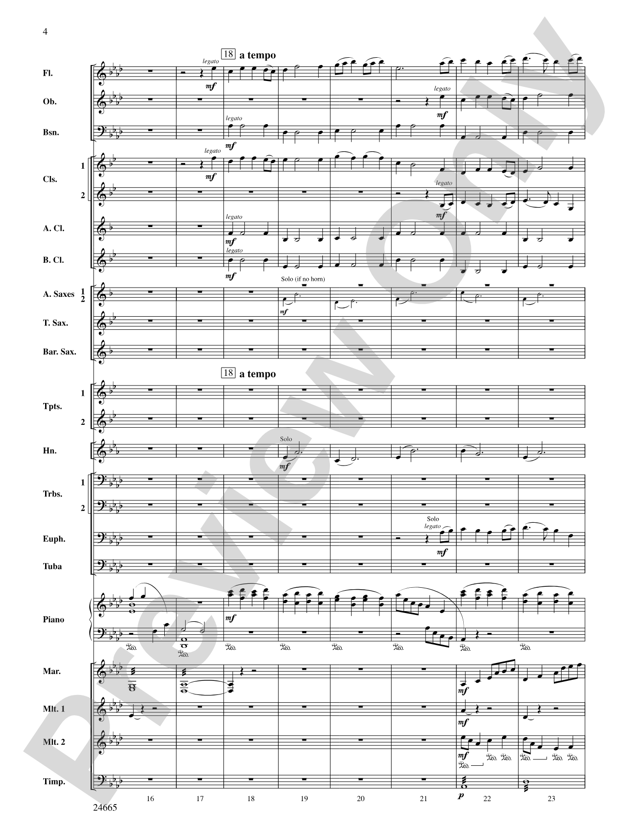 All Things: Concert Band Conductor Score & Parts