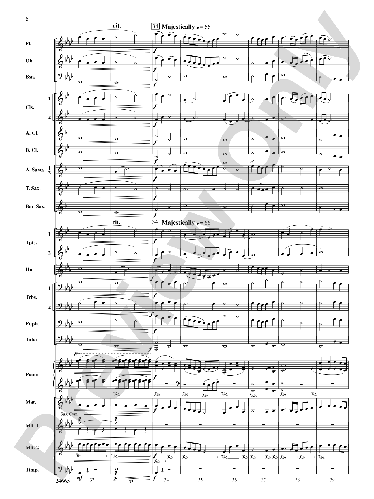 All Things: Concert Band Conductor Score & Parts