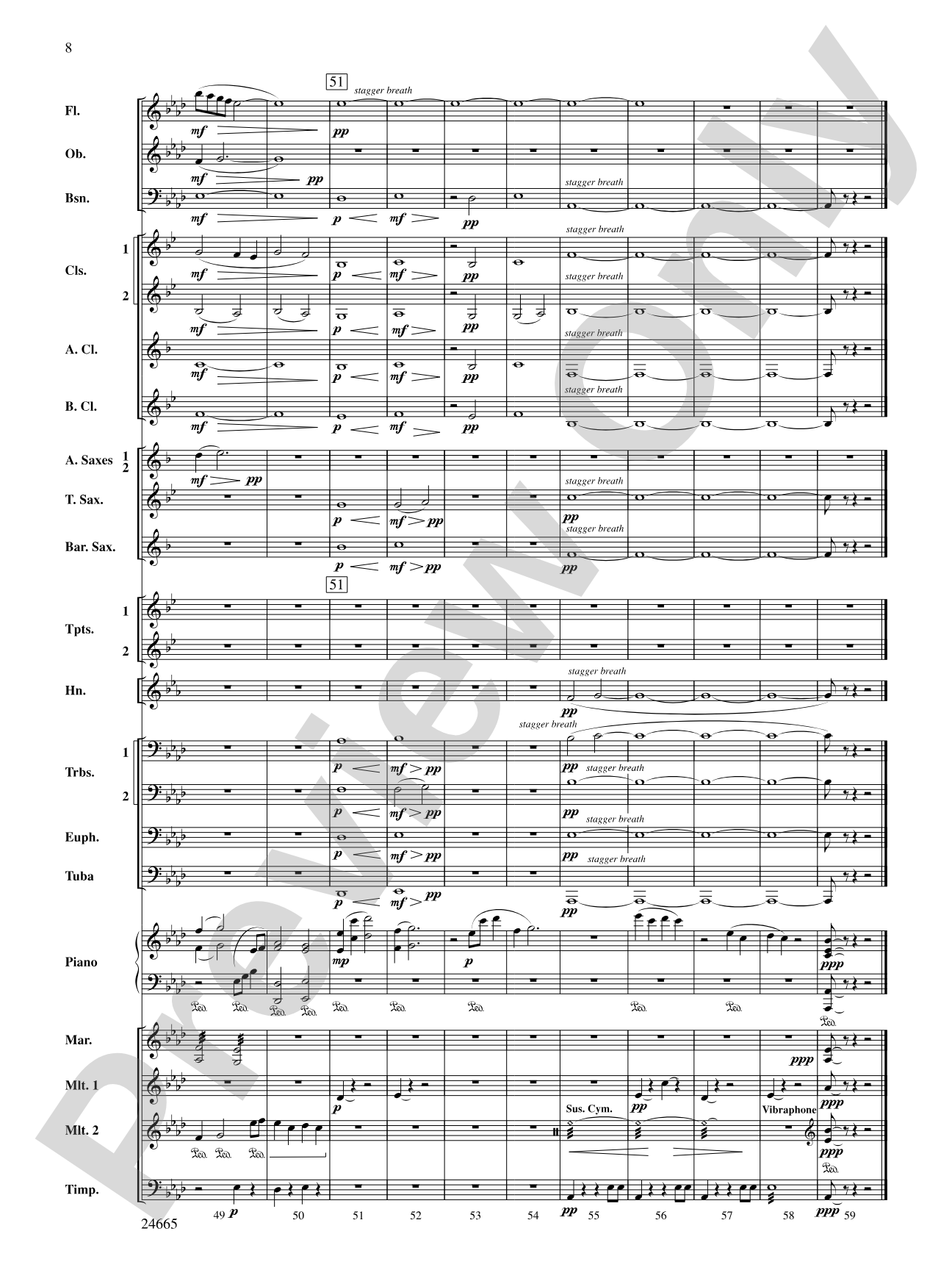 All Things: Concert Band Conductor Score & Parts