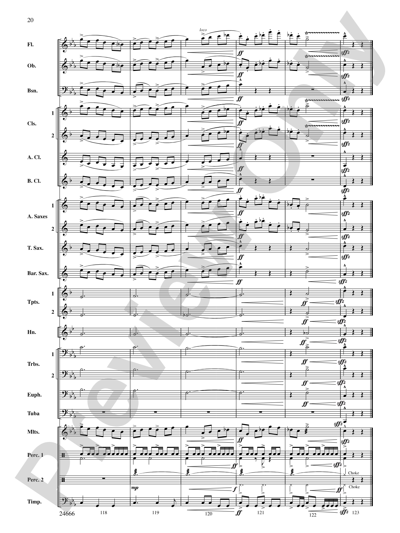 Lost in Mammoth Cave: Concert Band Conductor Score & Parts