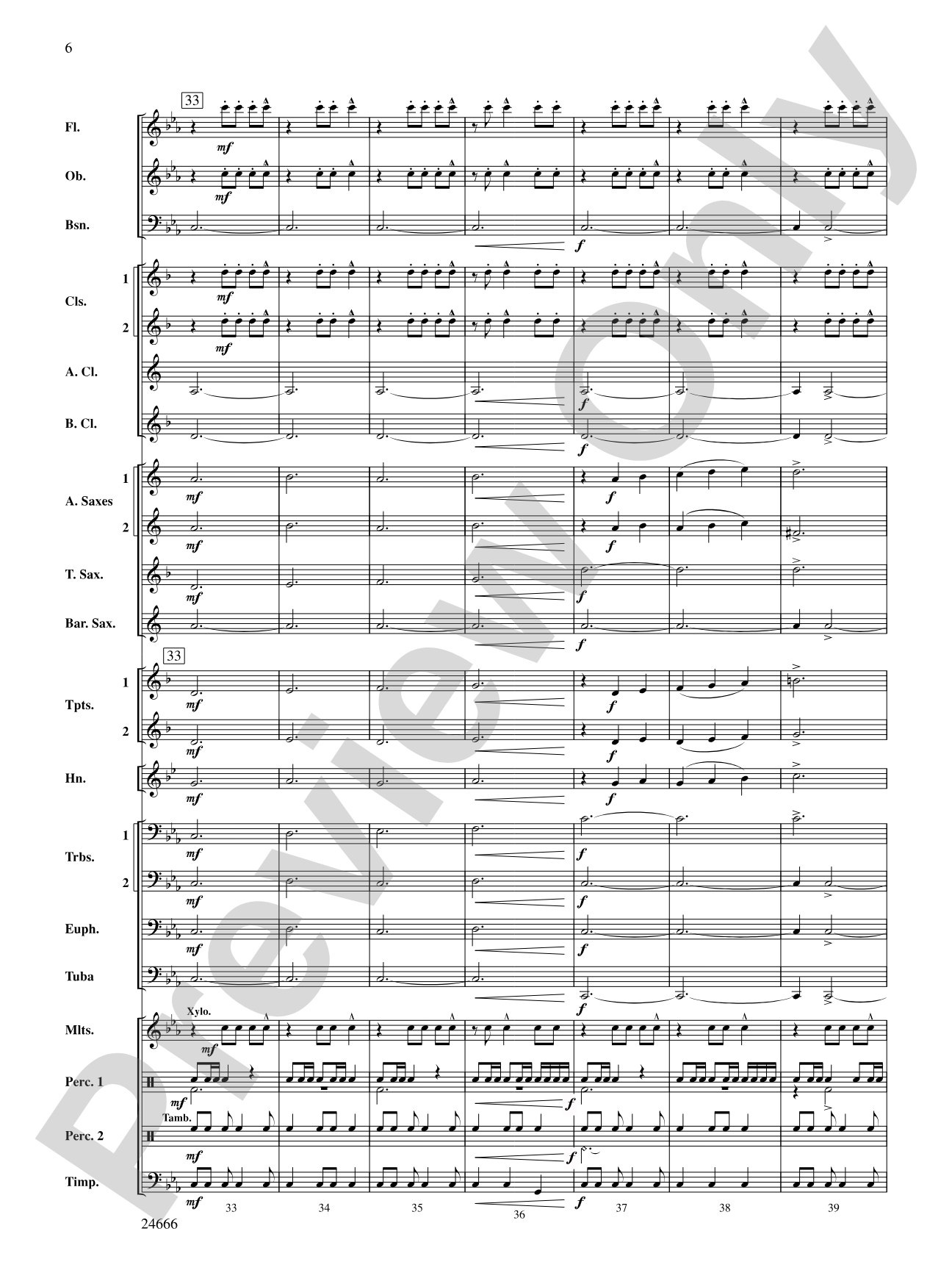 Lost in Mammoth Cave: Concert Band Conductor Score & Parts