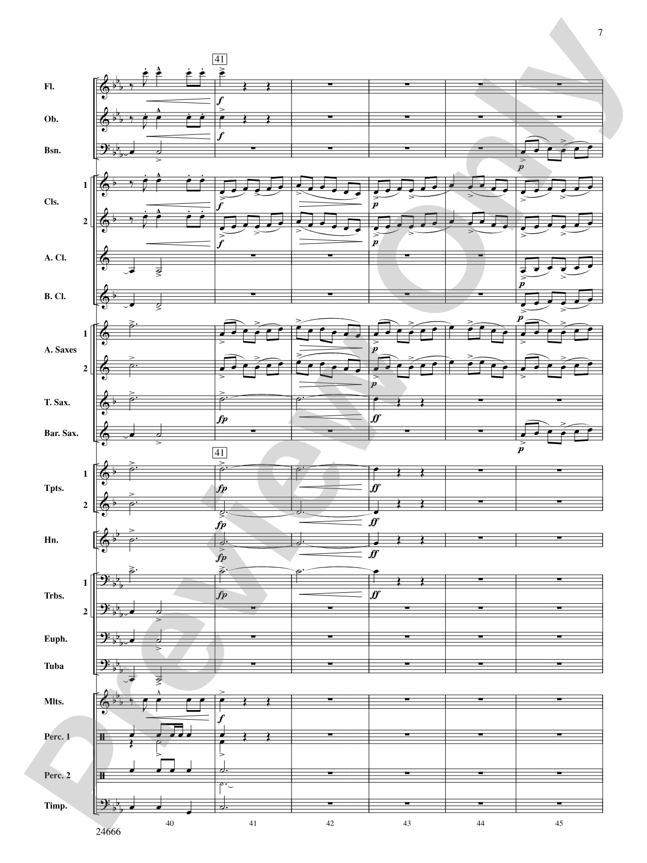 Lost in Mammoth Cave: Concert Band Conductor Score & Parts