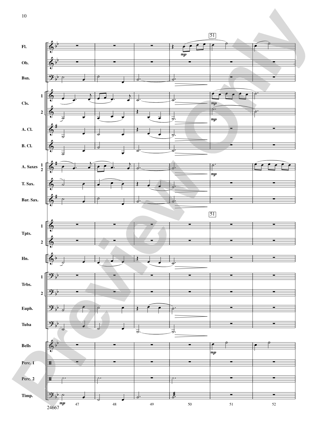 Bellefonte Overture: Concert Band Conductor Score & Parts