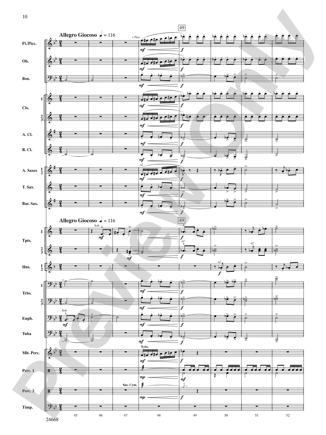 A Prairie Portrait: Concert Band Conductor Score & Parts