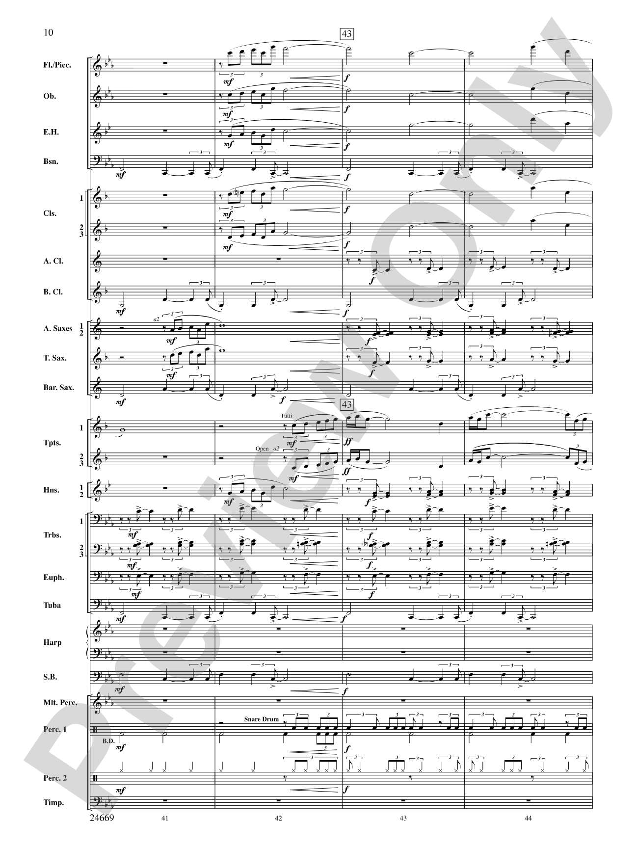 Metroplex: Three Postcards from Manhattan: Concert Band Conductor Score & Parts
