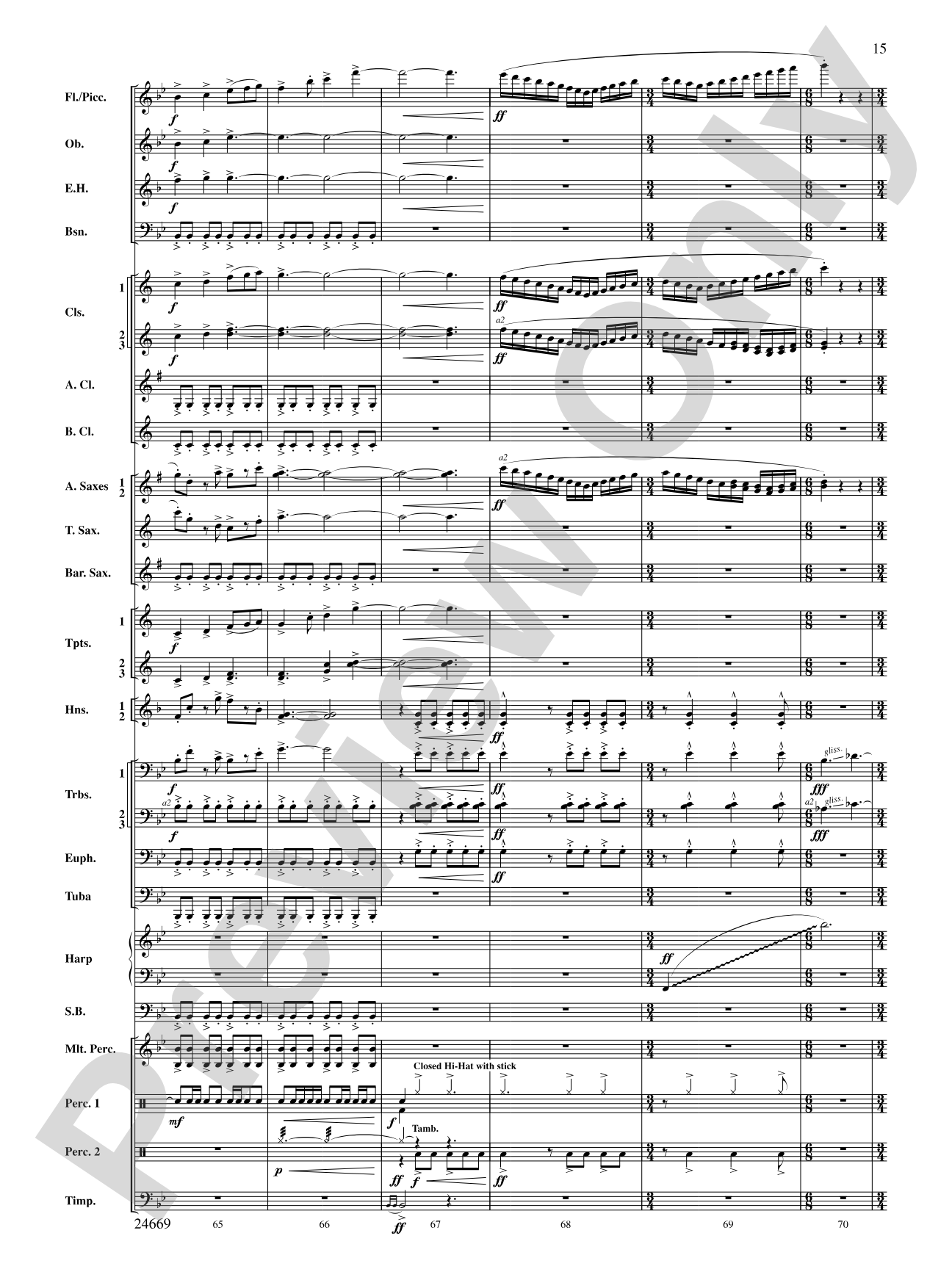 Metroplex: Three Postcards from Manhattan: Concert Band Conductor Score & Parts