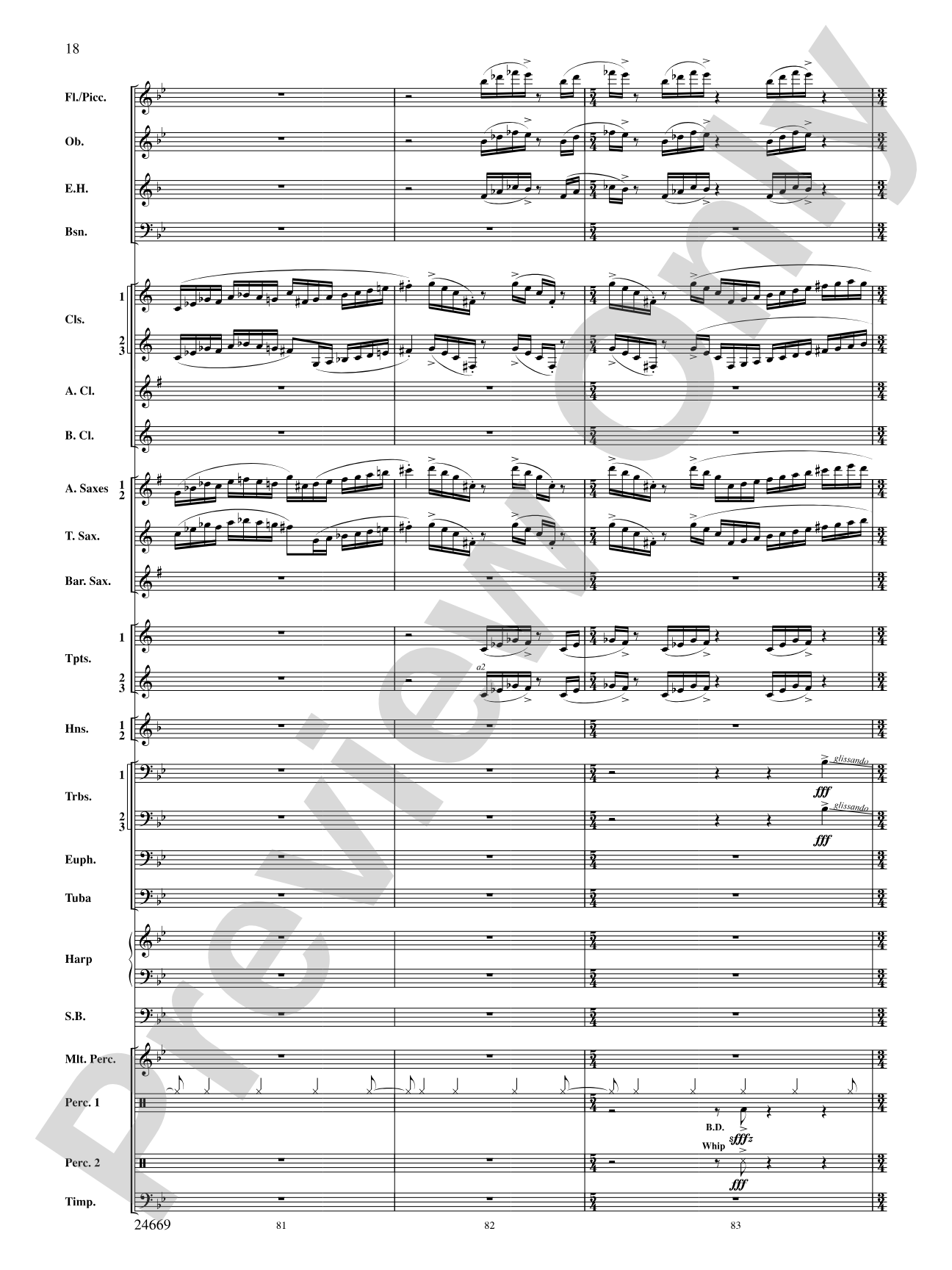 Metroplex: Three Postcards from Manhattan: Concert Band Conductor Score & Parts