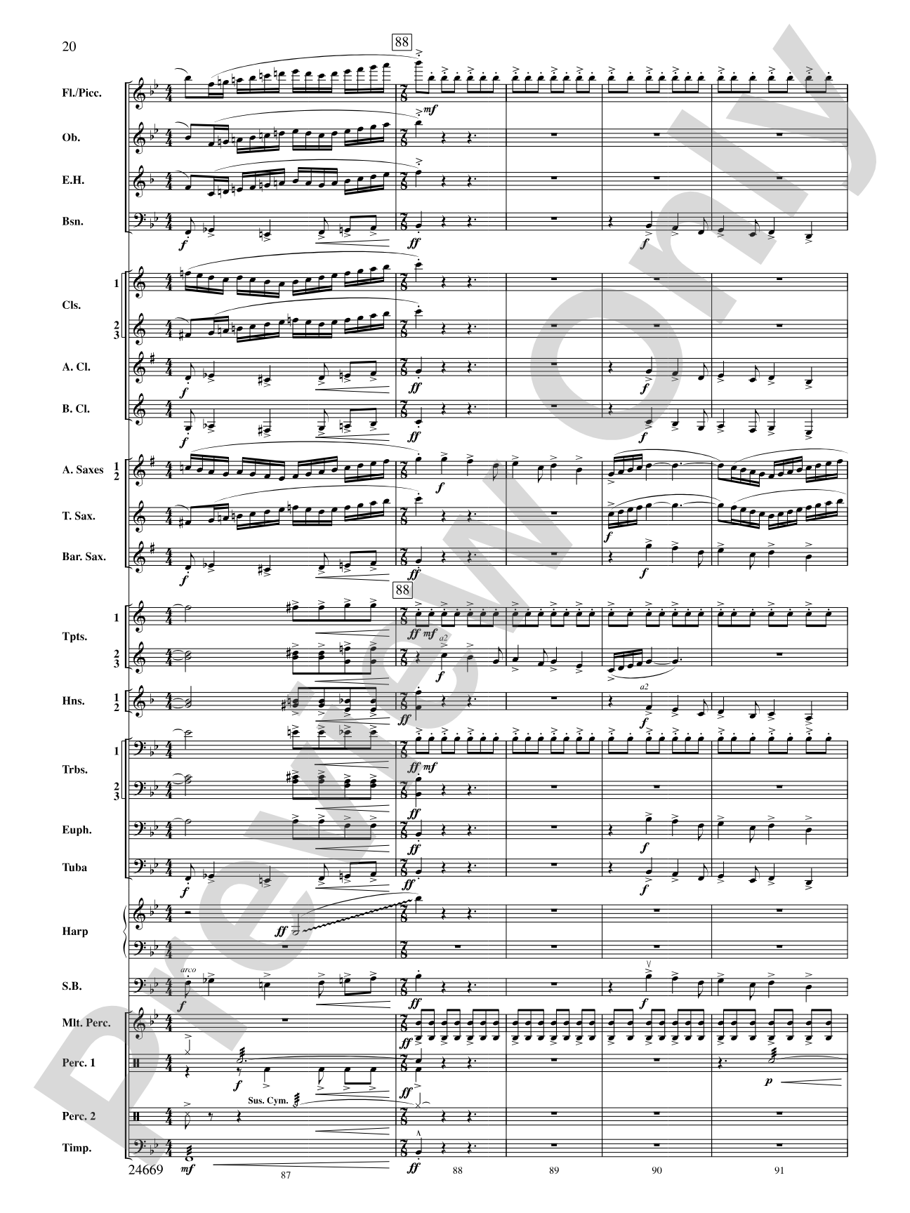 Metroplex: Three Postcards from Manhattan: Concert Band Conductor Score & Parts