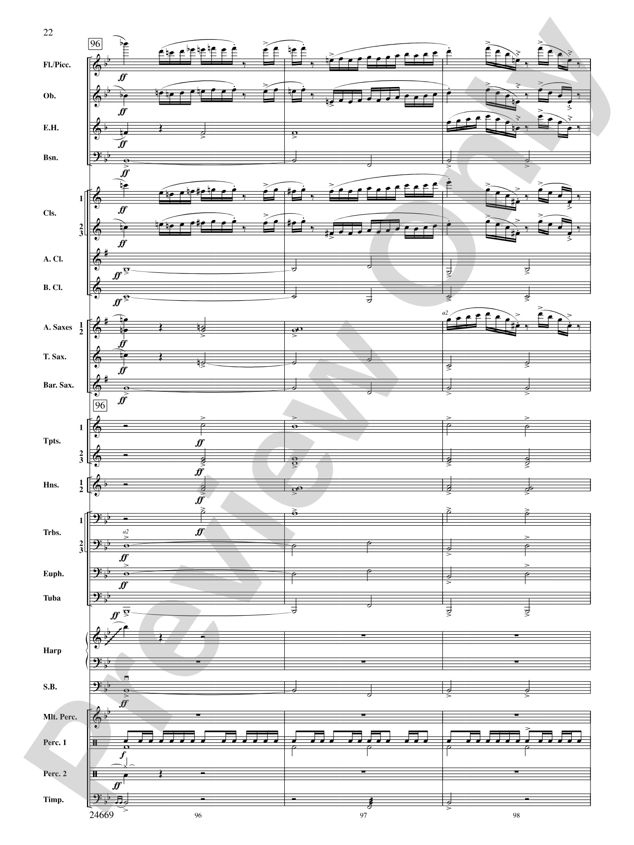 Metroplex: Three Postcards from Manhattan: Concert Band Conductor Score & Parts