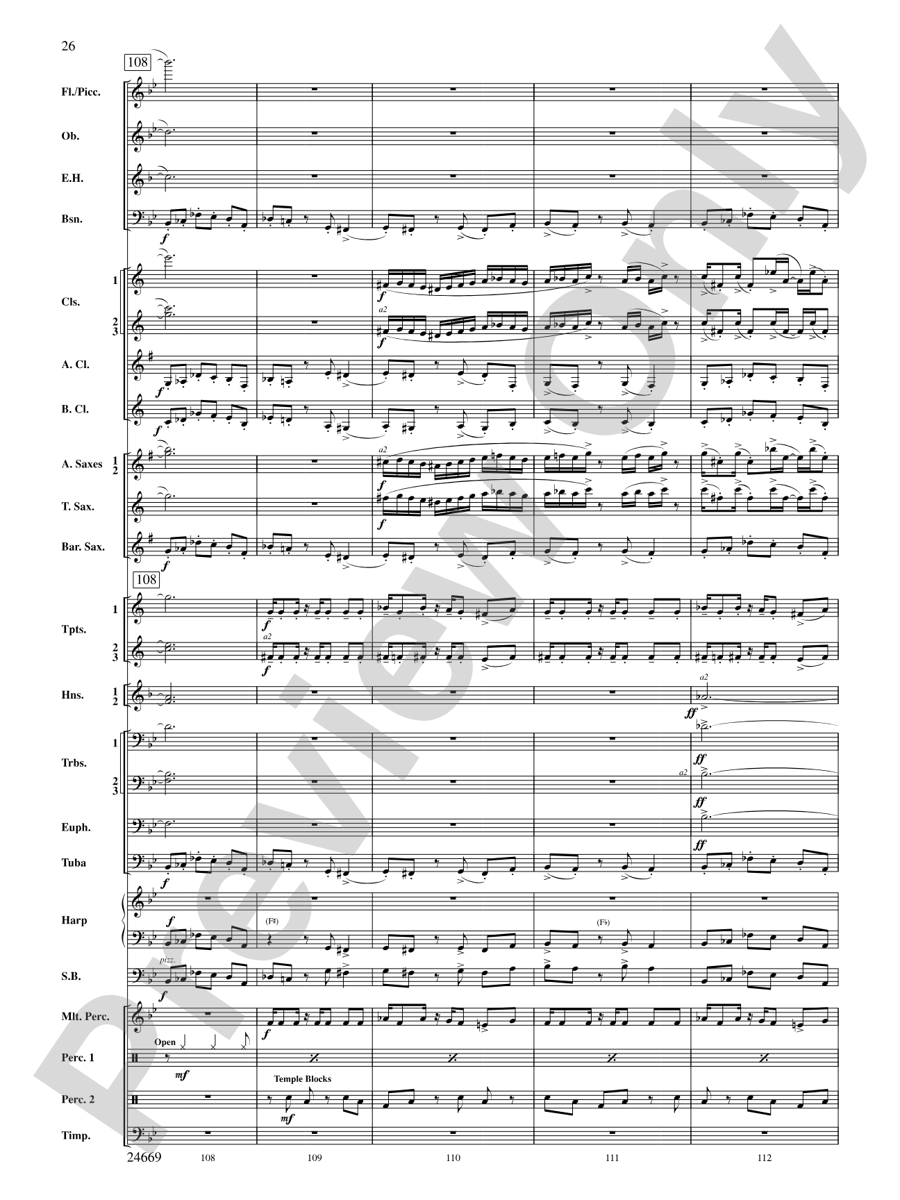 Metroplex: Three Postcards from Manhattan: Concert Band Conductor Score & Parts