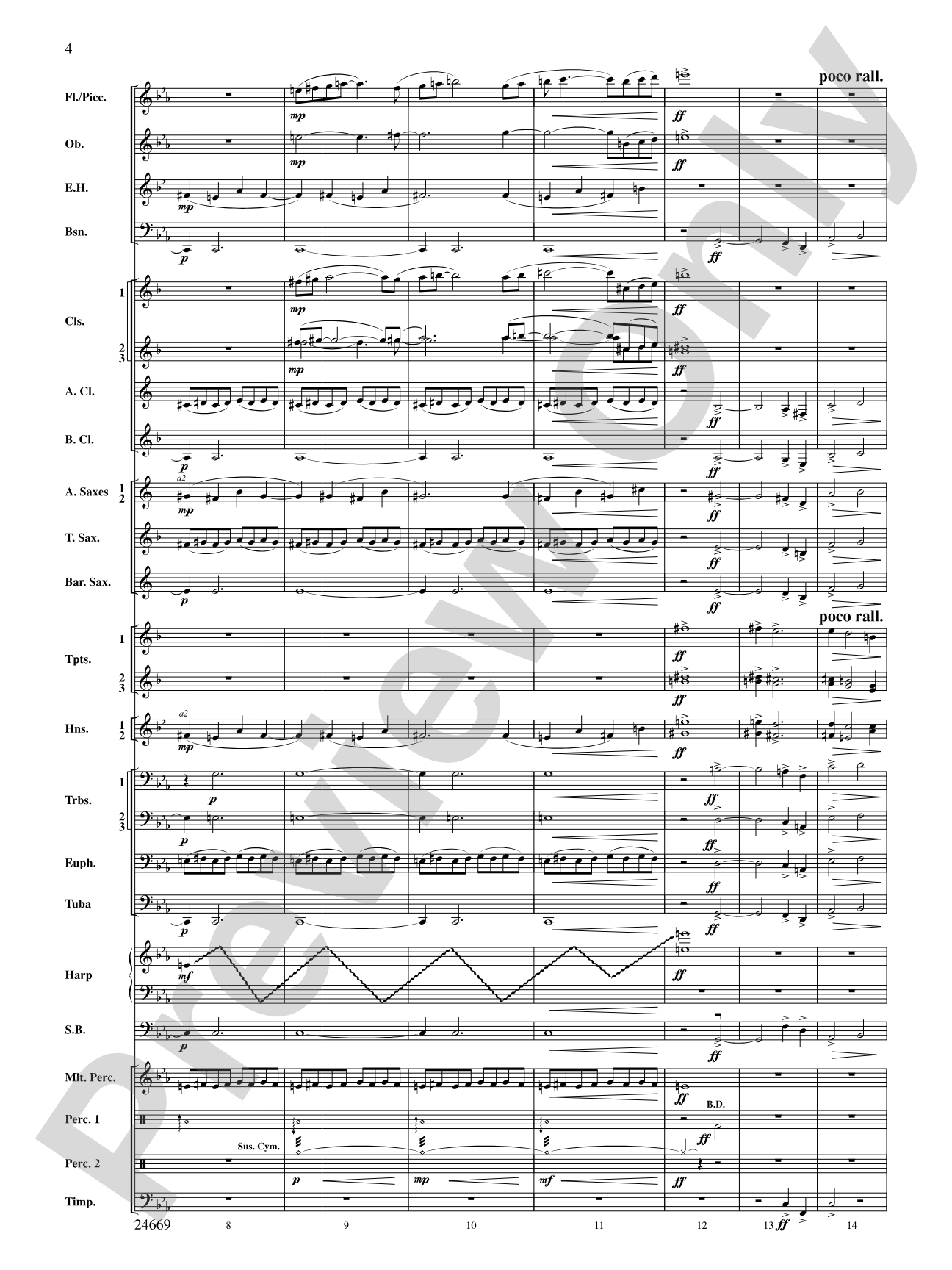 Metroplex: Three Postcards from Manhattan: Concert Band Conductor Score & Parts