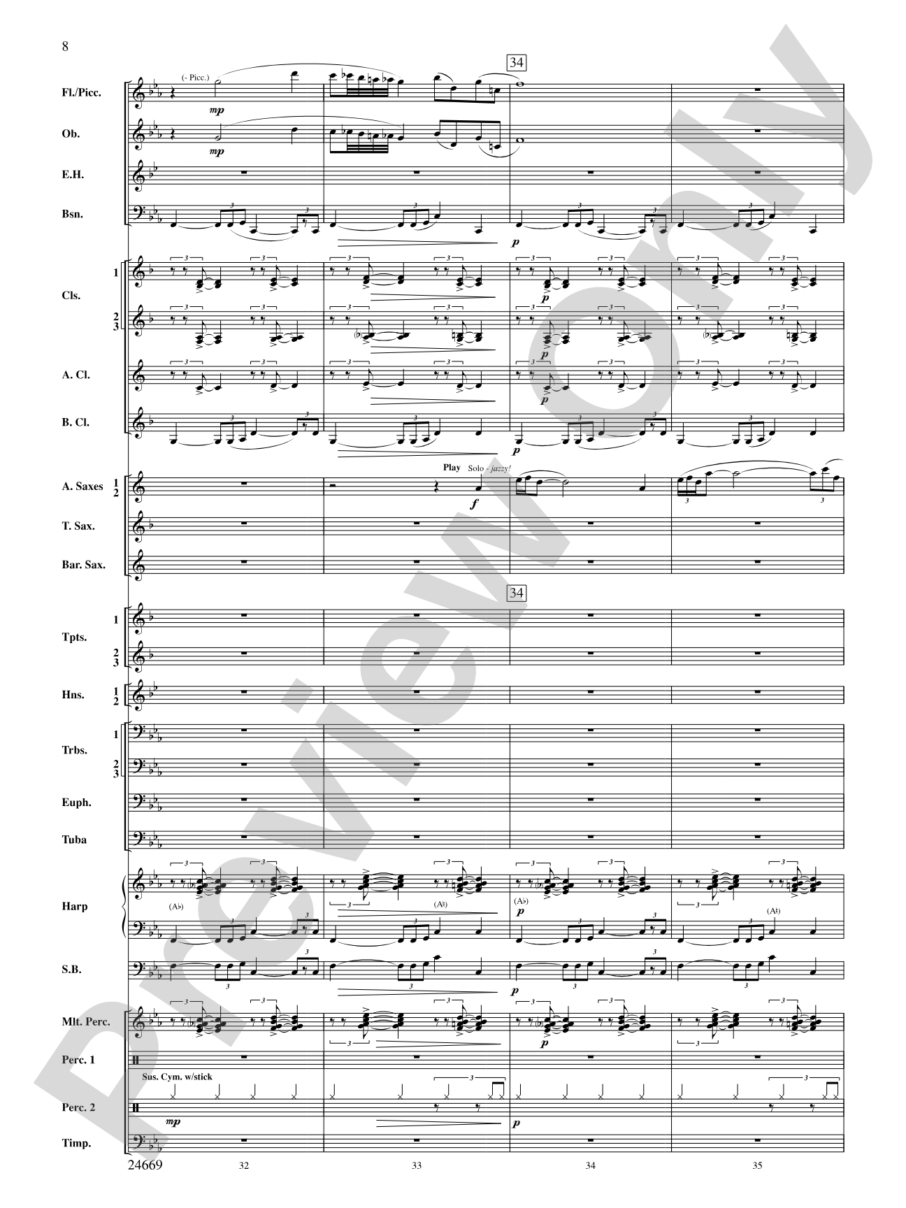 Metroplex: Three Postcards from Manhattan: Concert Band Conductor Score & Parts