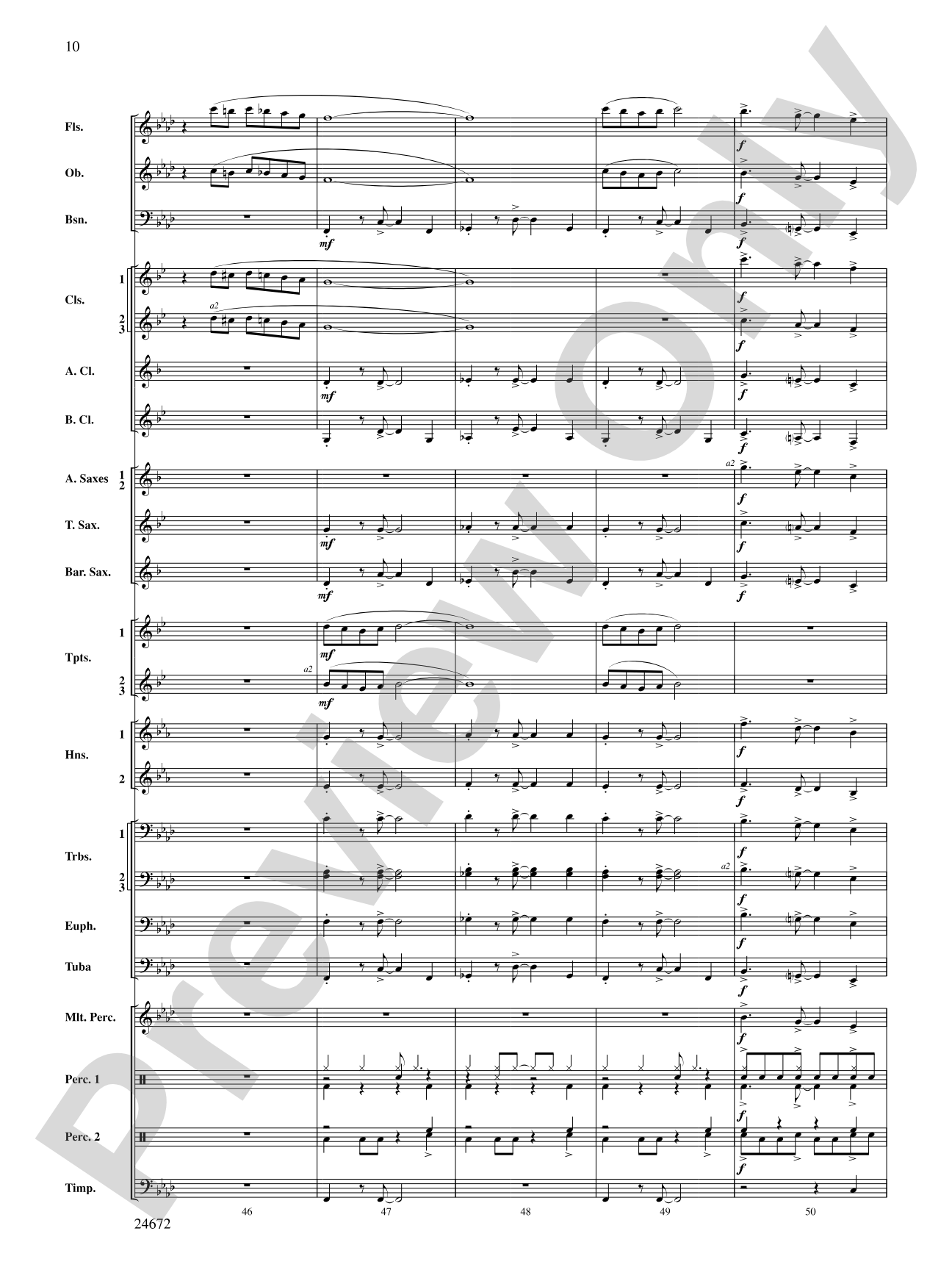 Buenaventura: Score