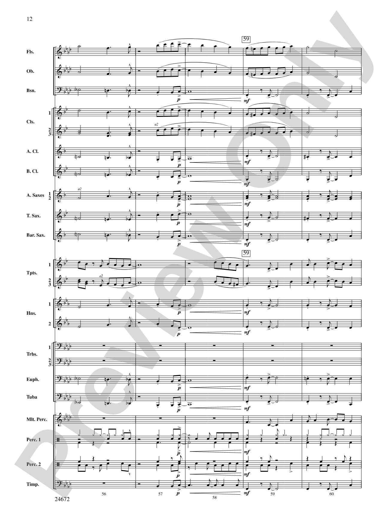 Buenaventura: Score