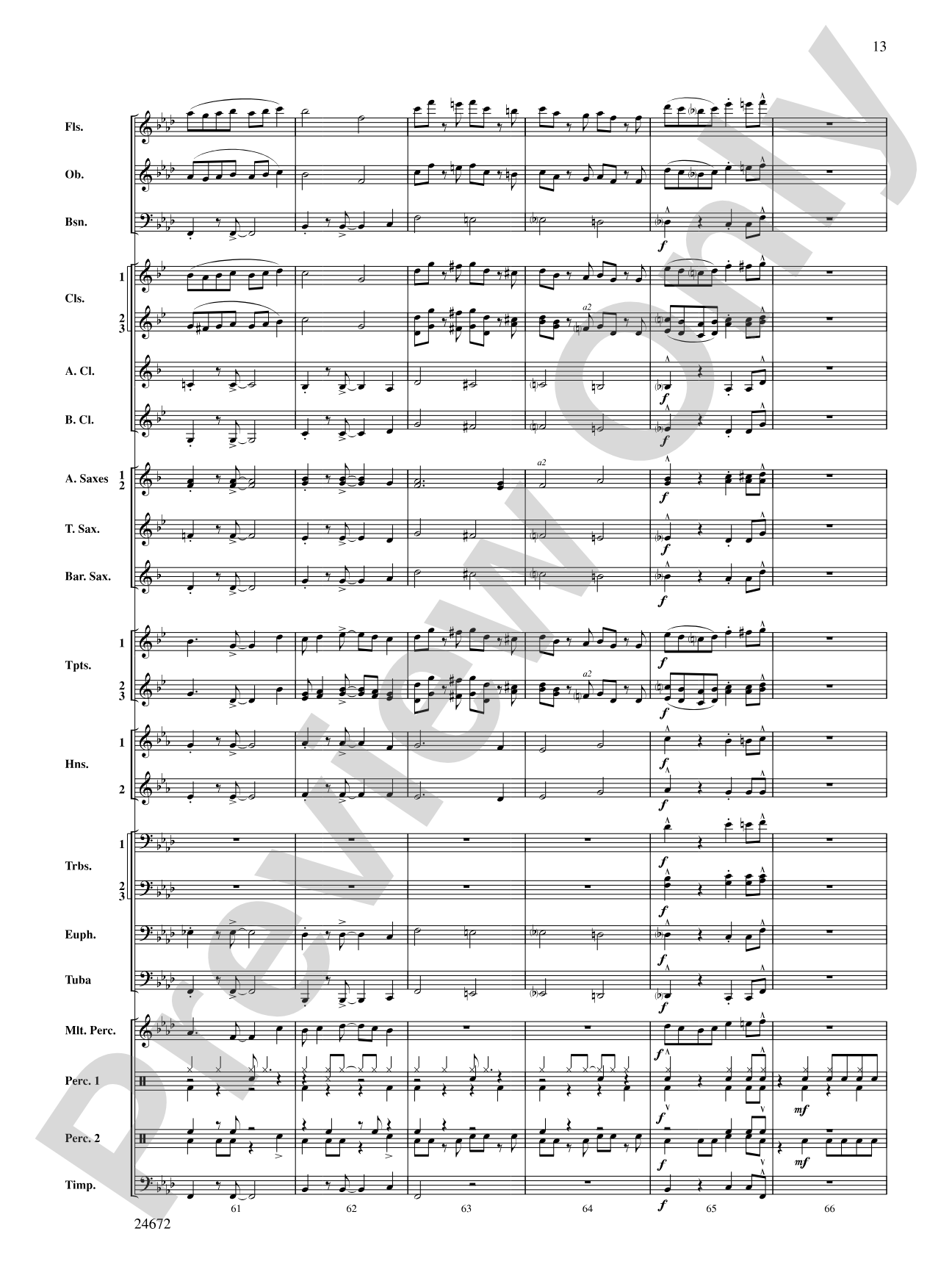 Buenaventura: Score