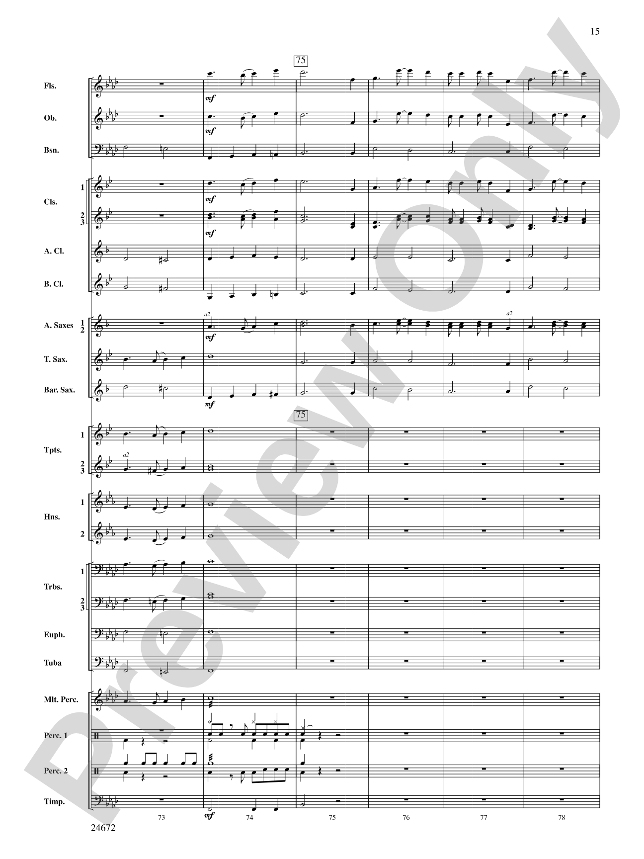 Buenaventura: Score
