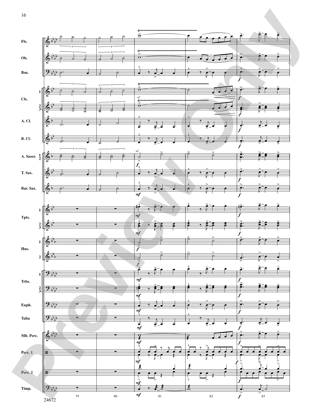 Buenaventura: Score