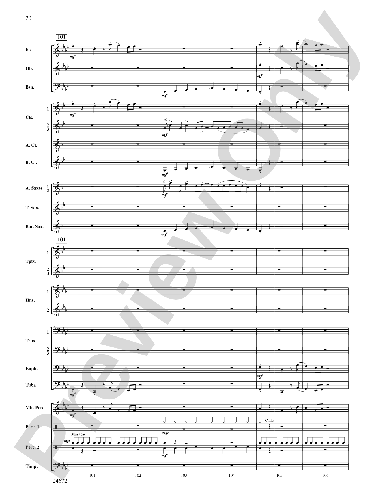 Buenaventura: Score