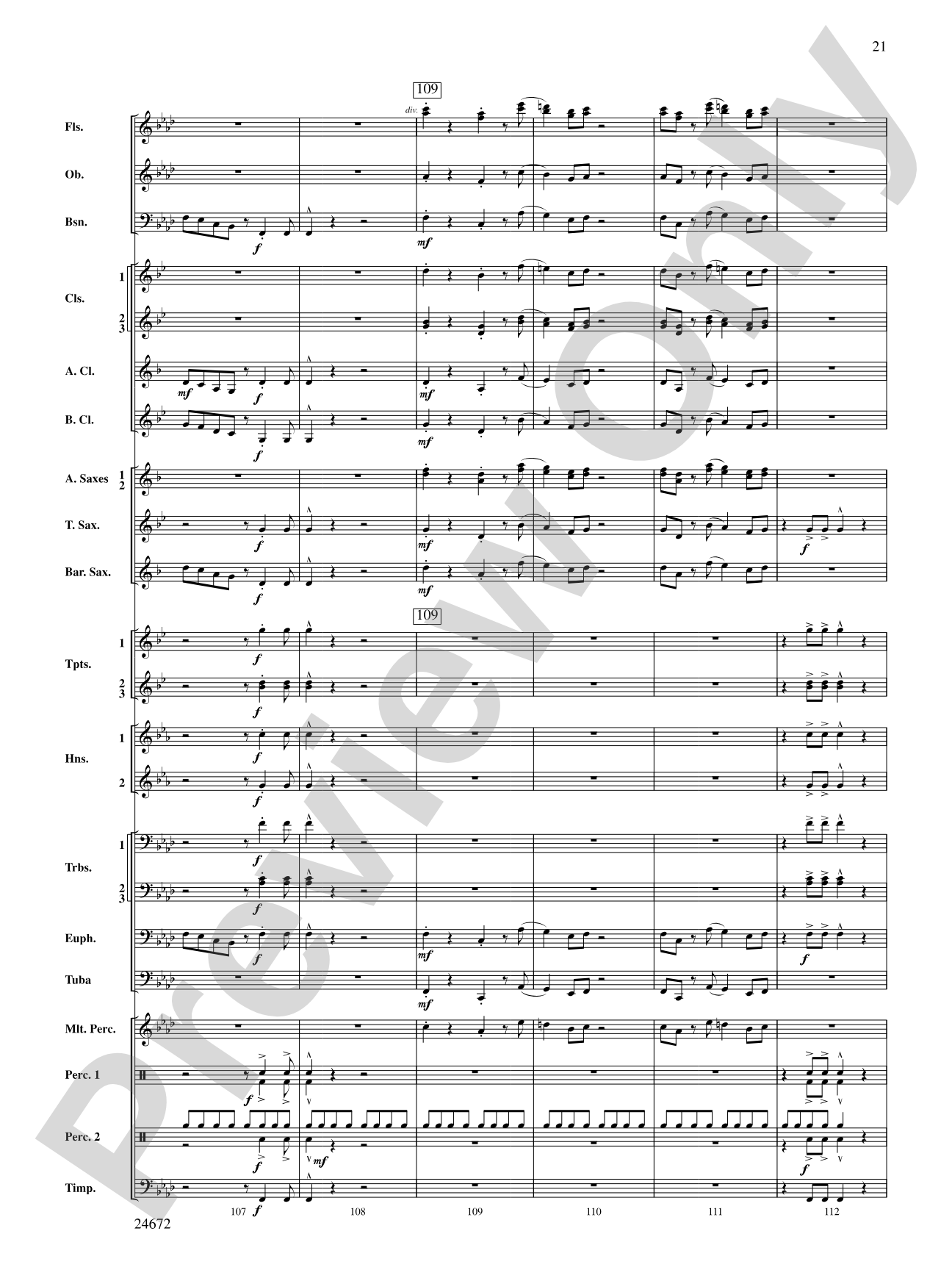 Buenaventura: Score