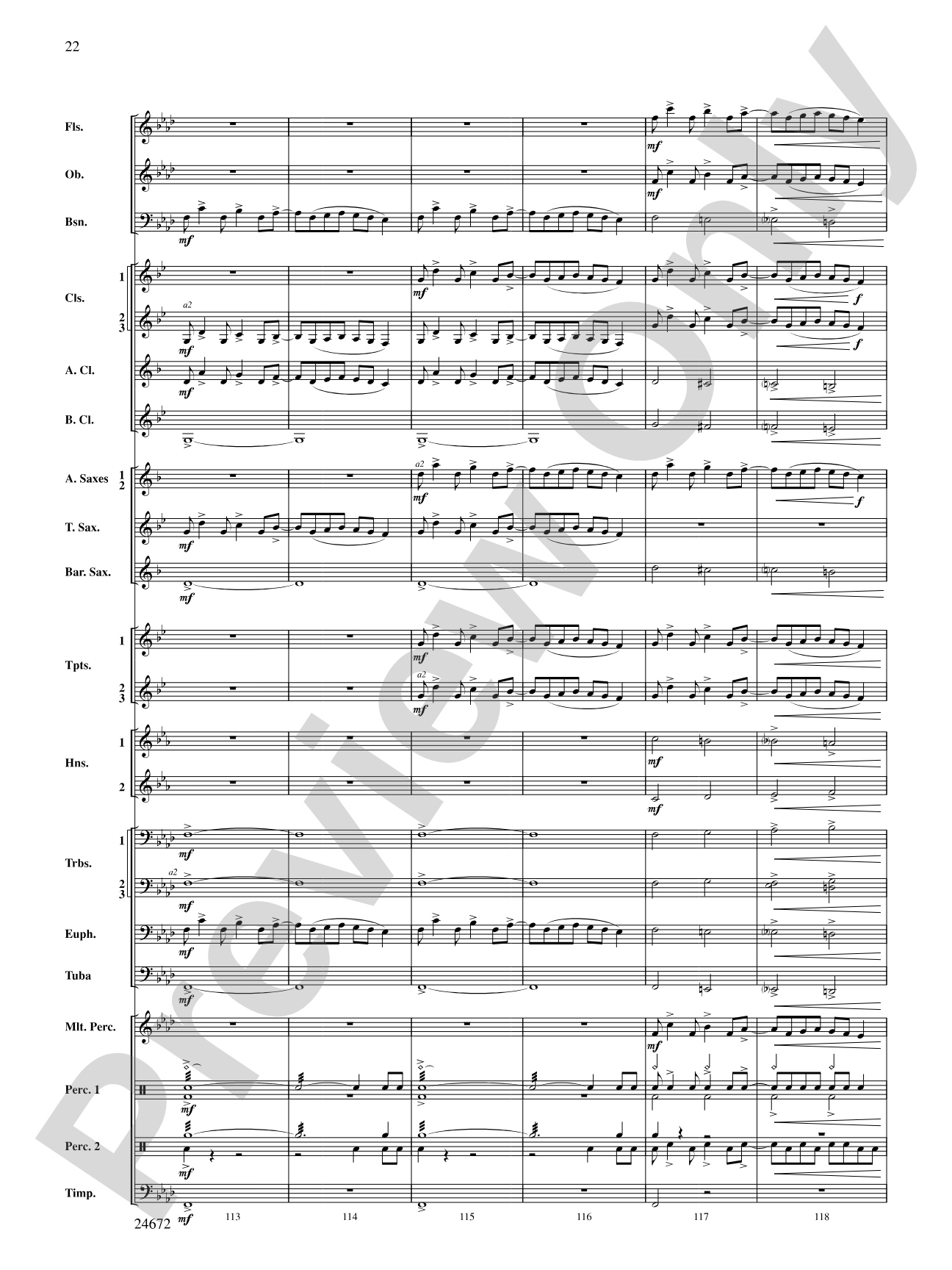 Buenaventura: Score