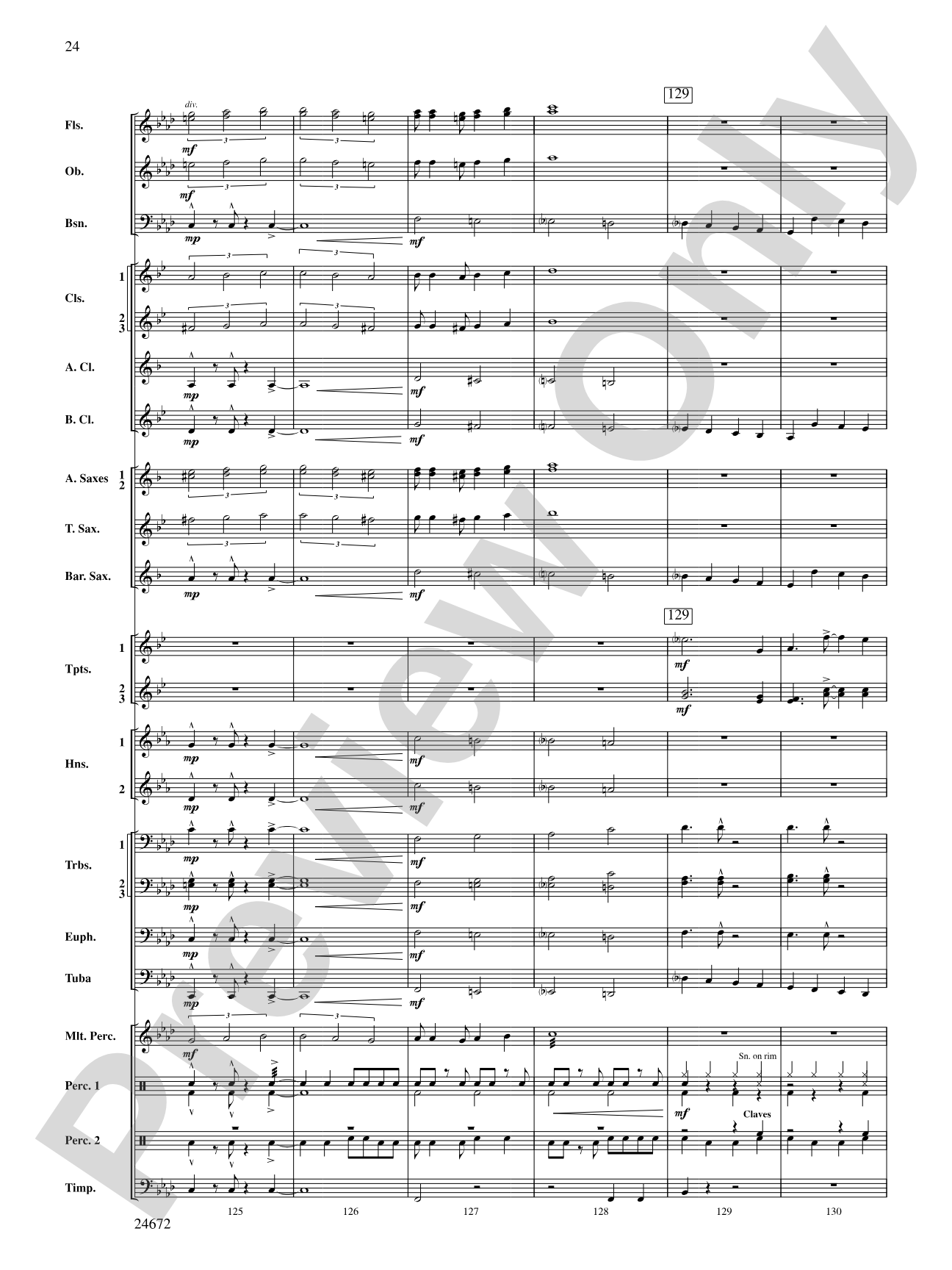 Buenaventura: Score