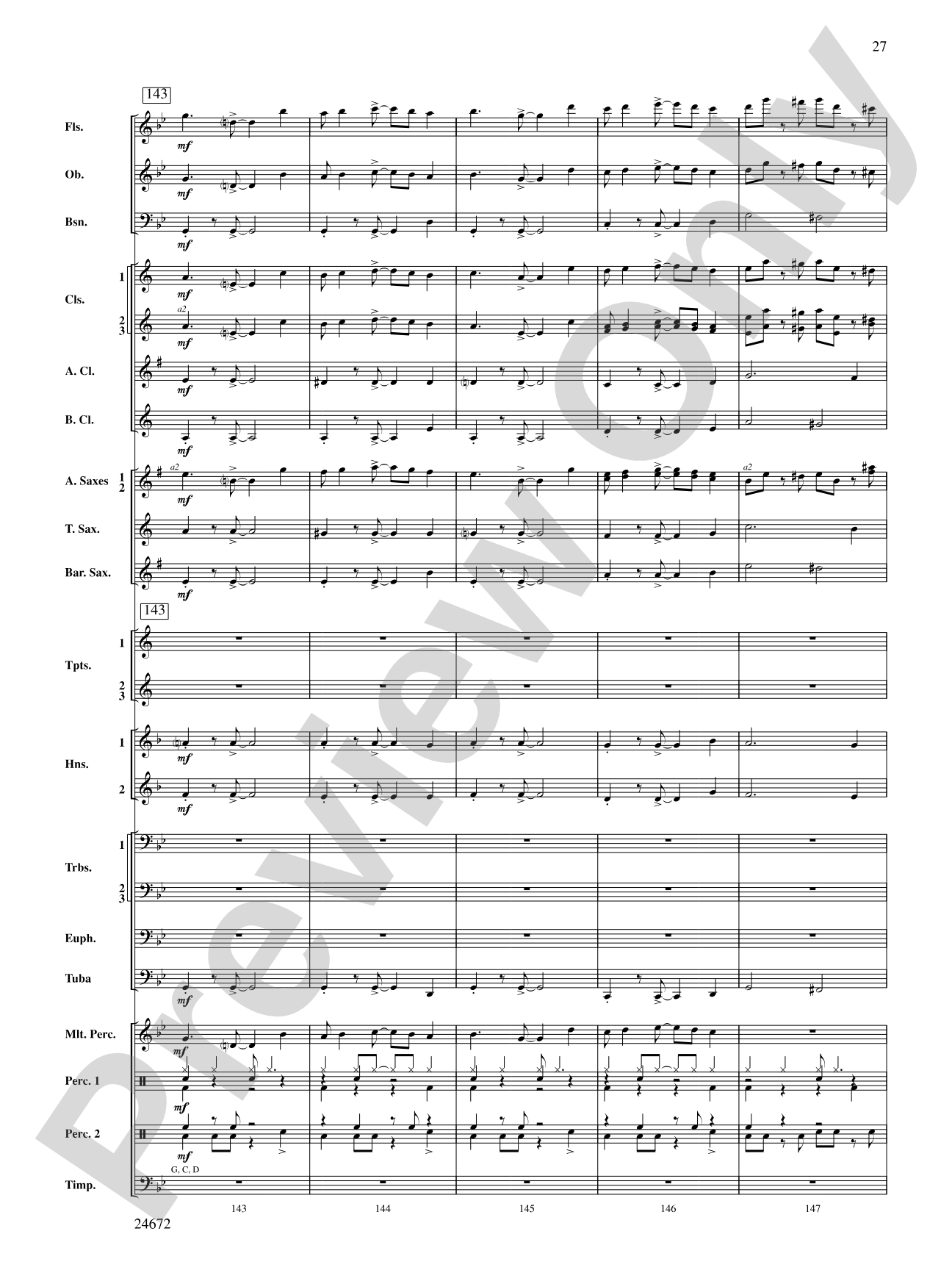 Buenaventura: Score