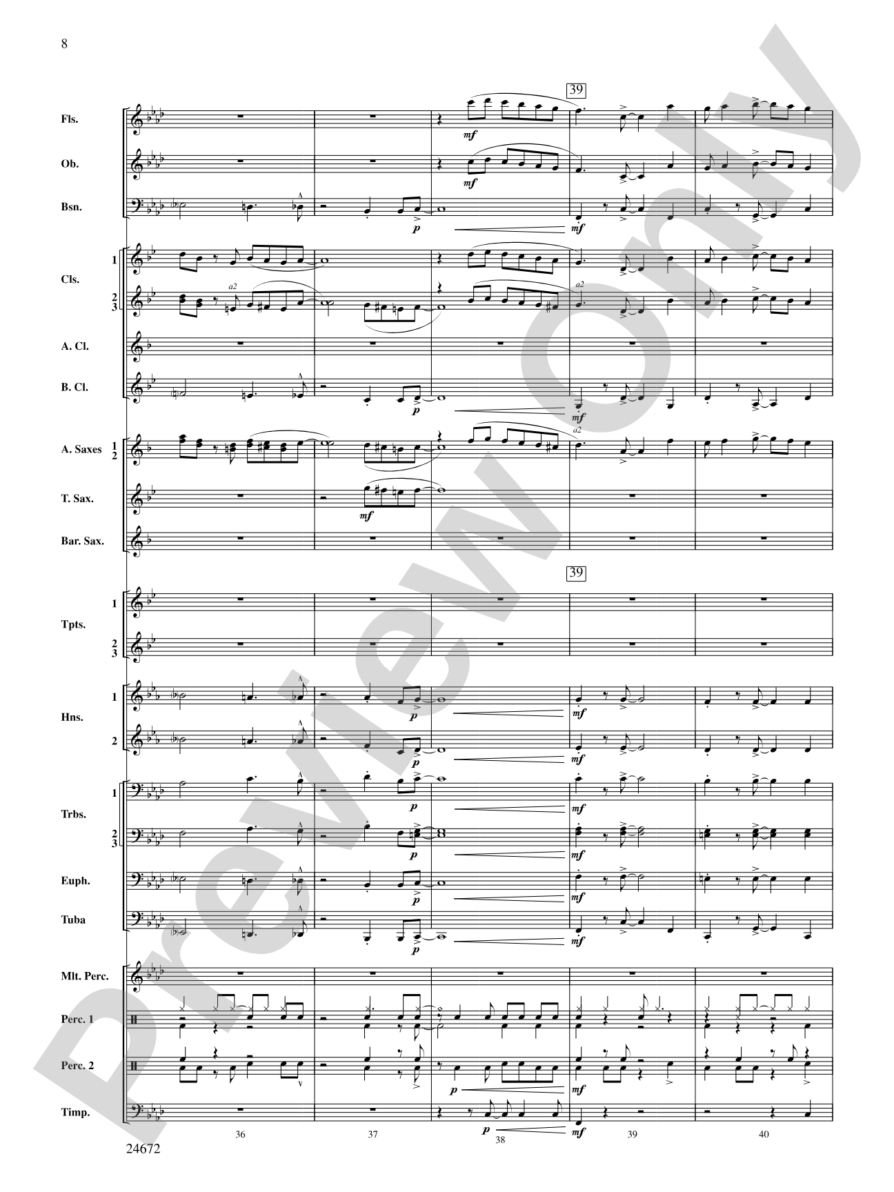 Buenaventura: Score