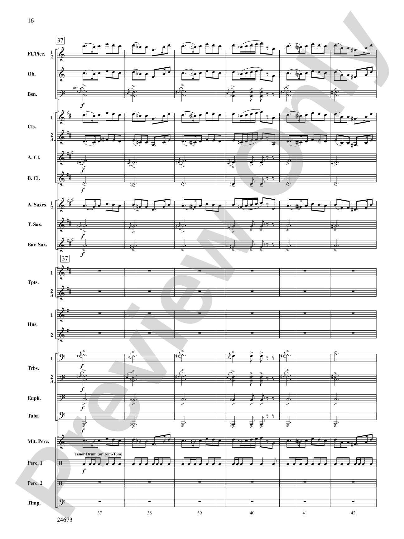 Arden Variations: Concert Band Conductor Score & Parts