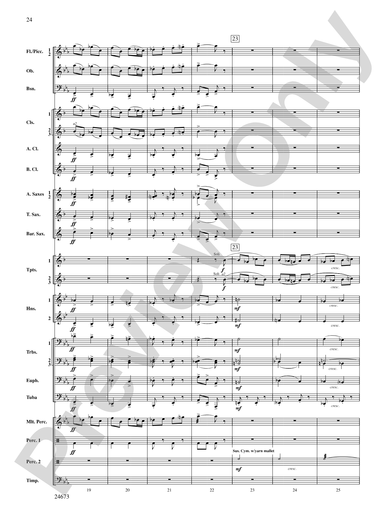 Arden Variations: Concert Band Conductor Score & Parts