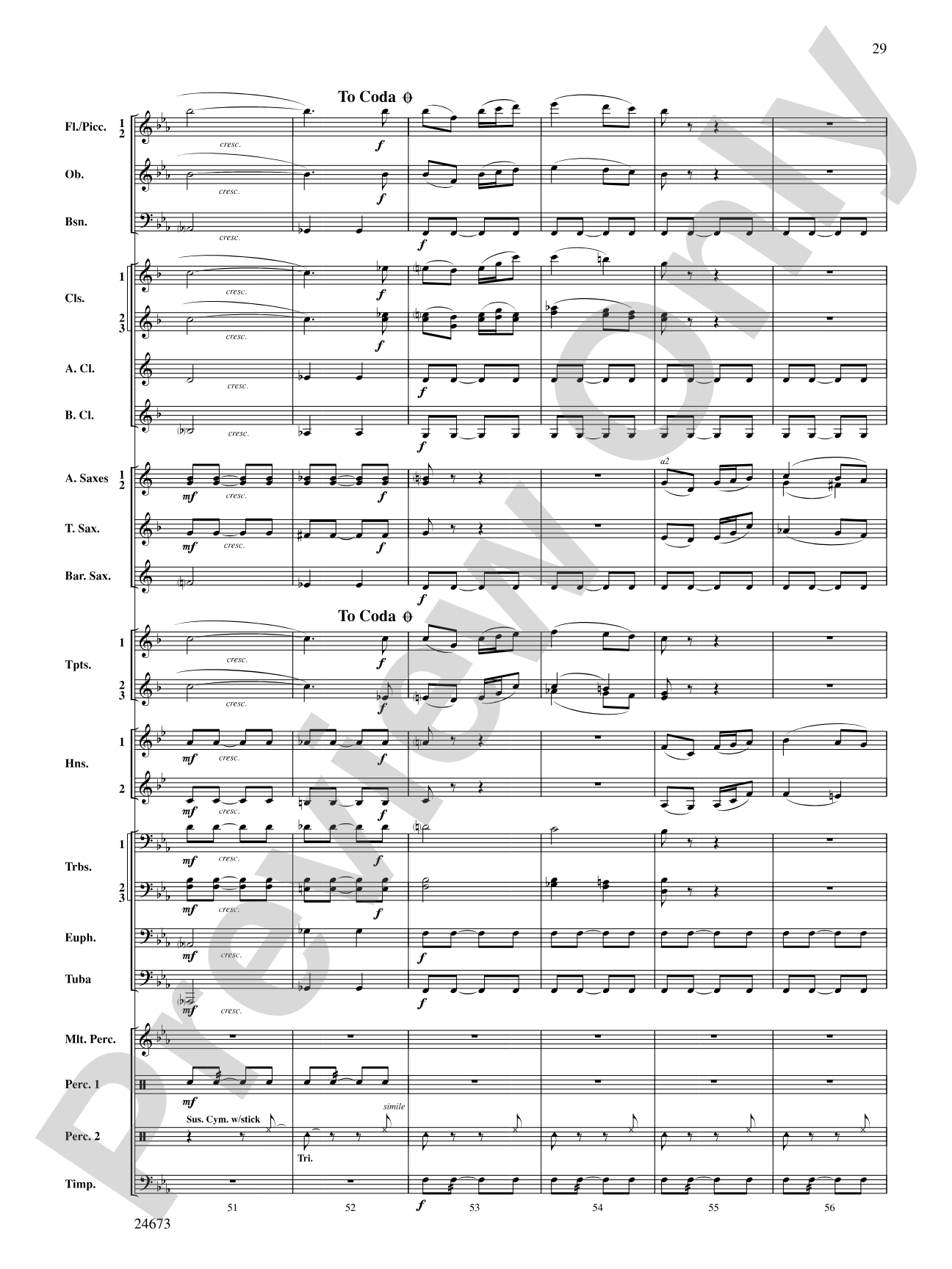 Arden Variations: Concert Band Conductor Score & Parts