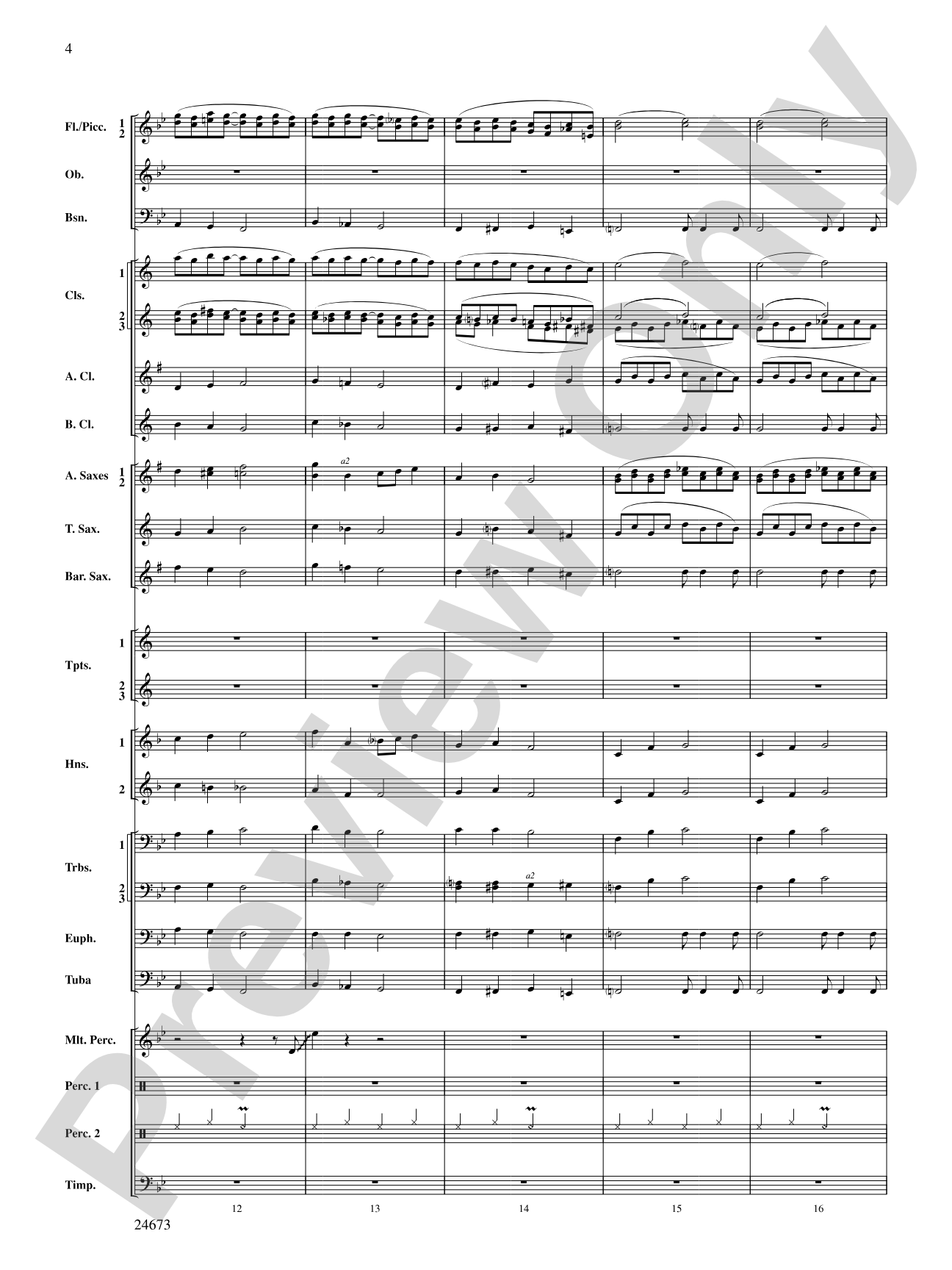 Arden Variations: Concert Band Conductor Score & Parts