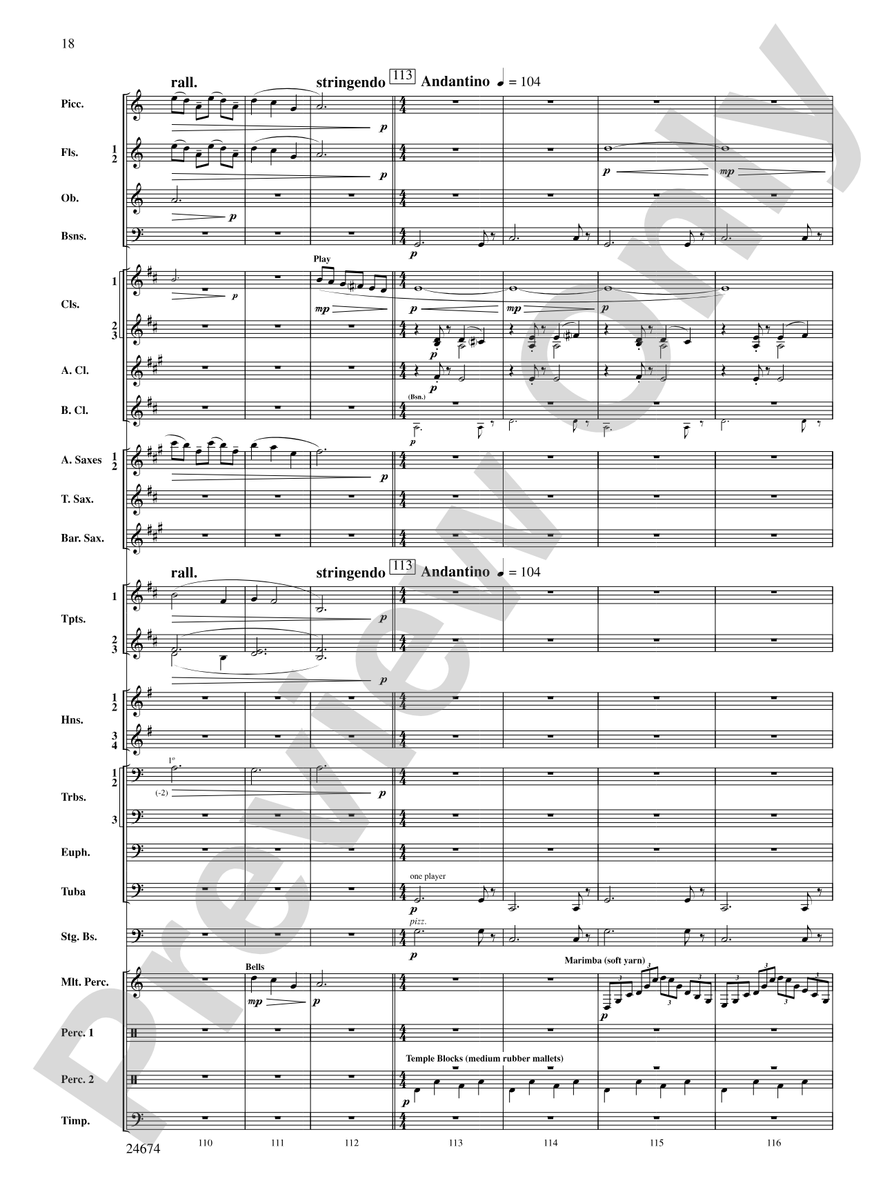 Over Slope and Summit: Concert Band Conductor Score & Parts