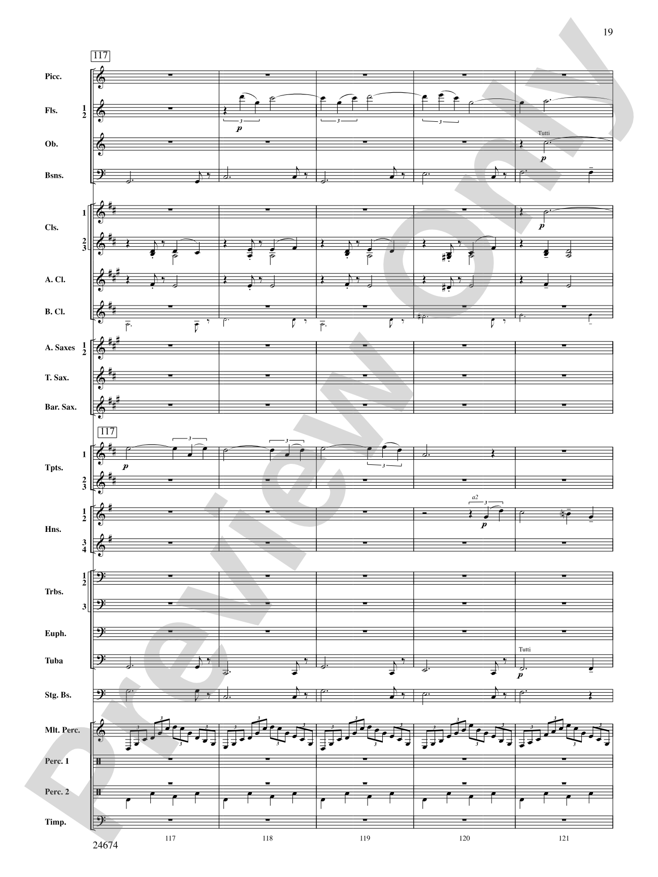Over Slope and Summit: Concert Band Conductor Score & Parts