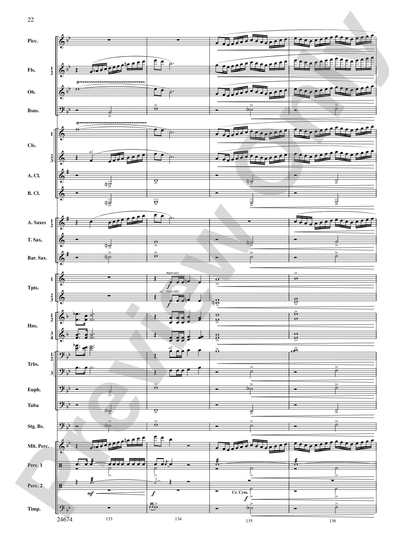 Over Slope and Summit: Concert Band Conductor Score & Parts
