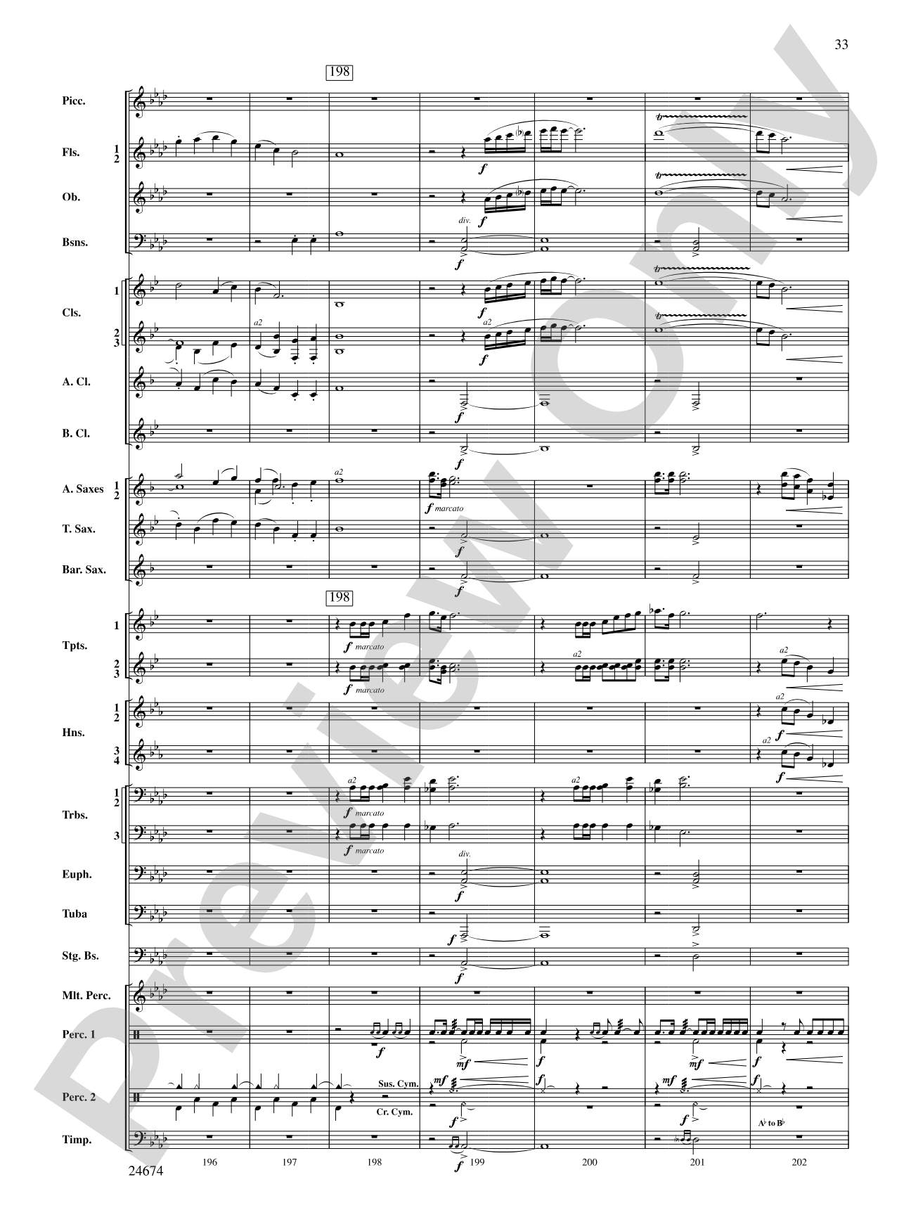 Over Slope and Summit: Concert Band Conductor Score & Parts