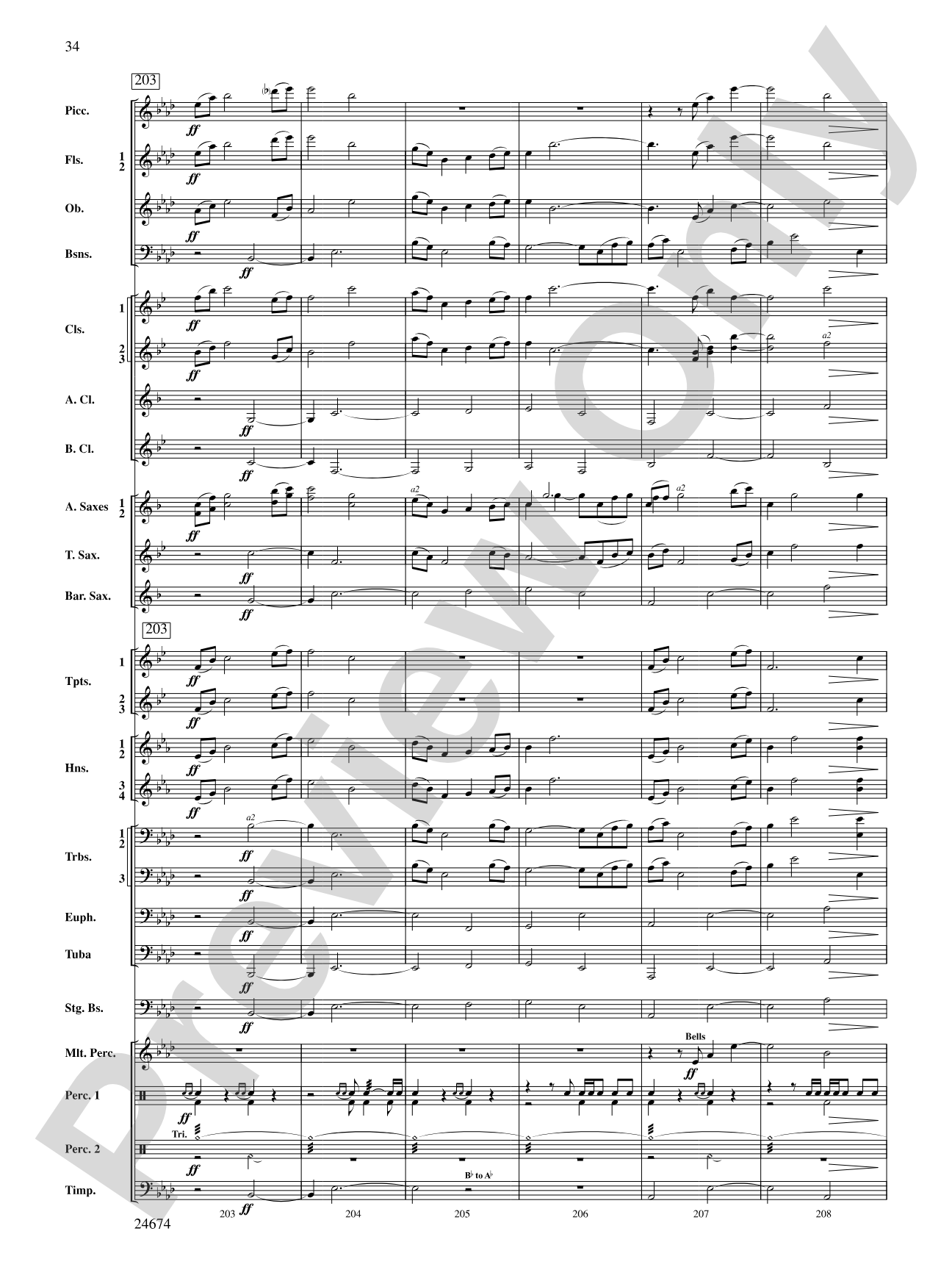 Over Slope and Summit: Concert Band Conductor Score & Parts