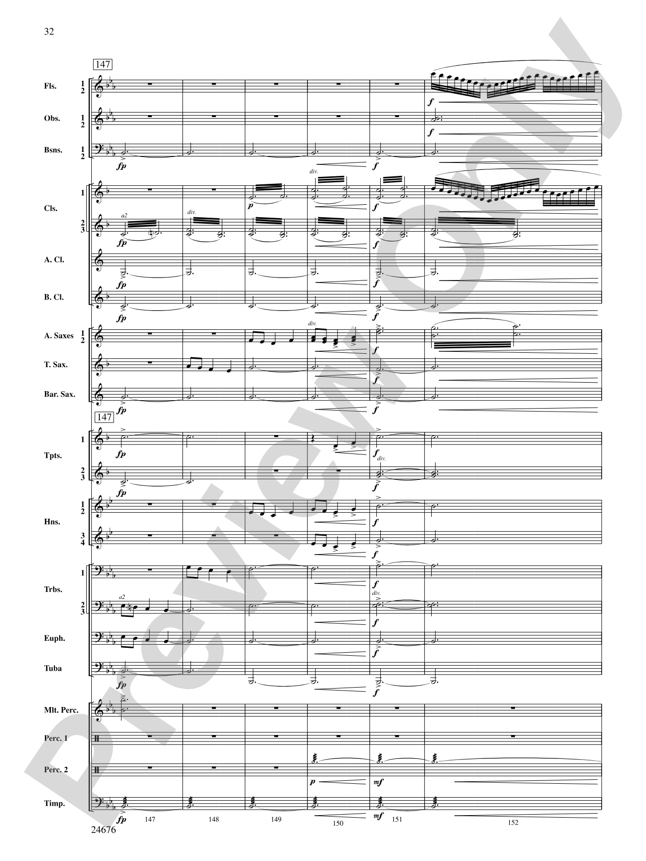 As a Wind from the North: Concert Band Conductor Score & Parts