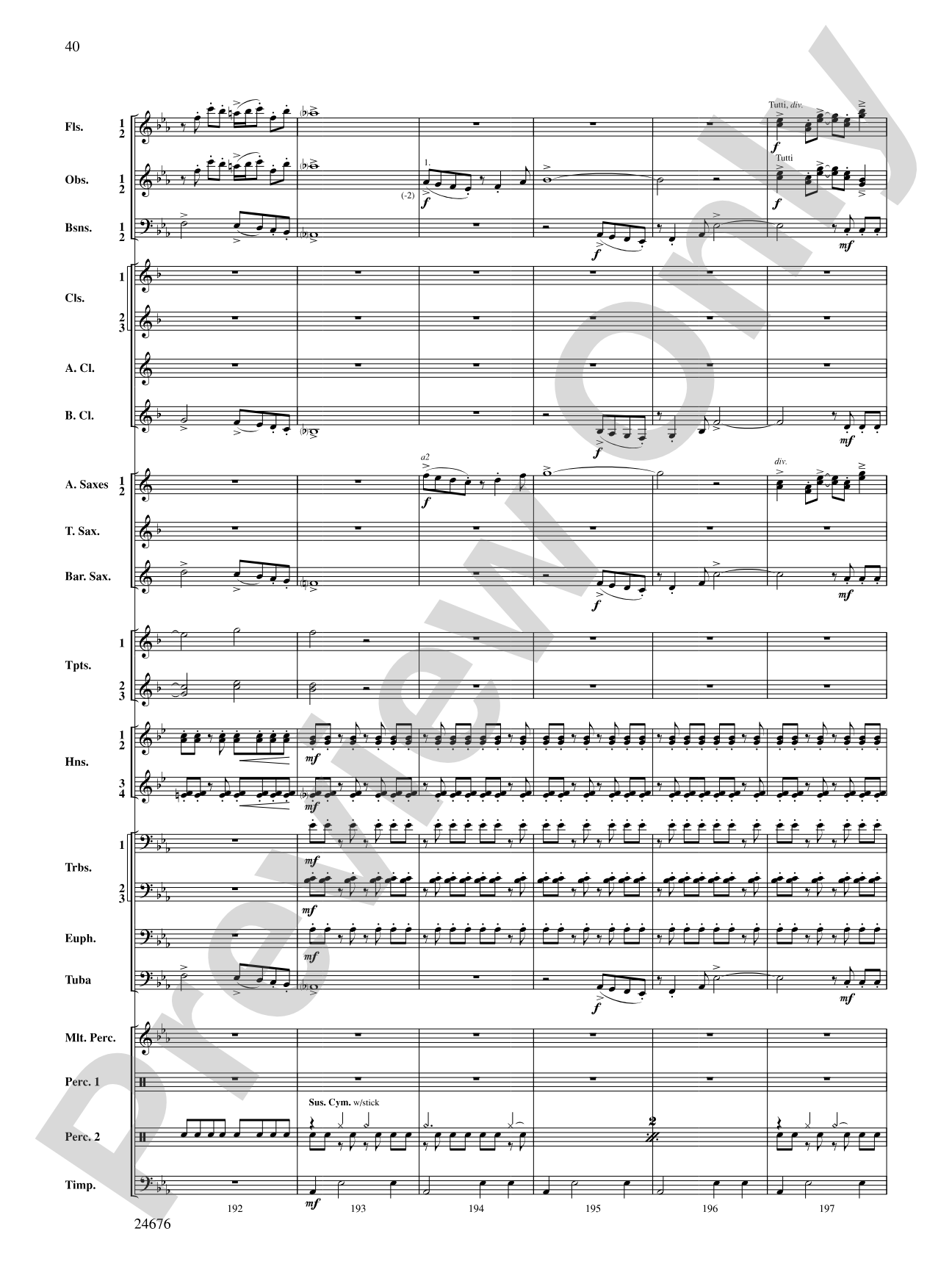 As a Wind from the North: Concert Band Conductor Score & Parts