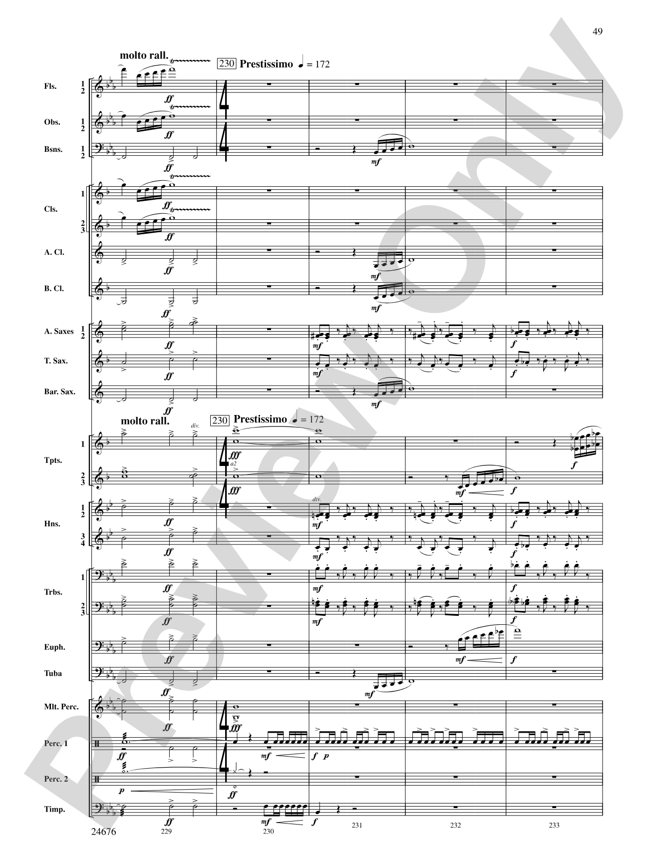 As a Wind from the North: Concert Band Conductor Score & Parts