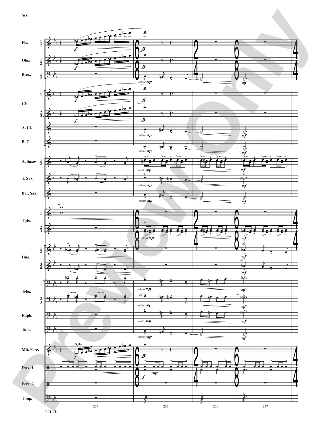 As a Wind from the North: Concert Band Conductor Score & Parts