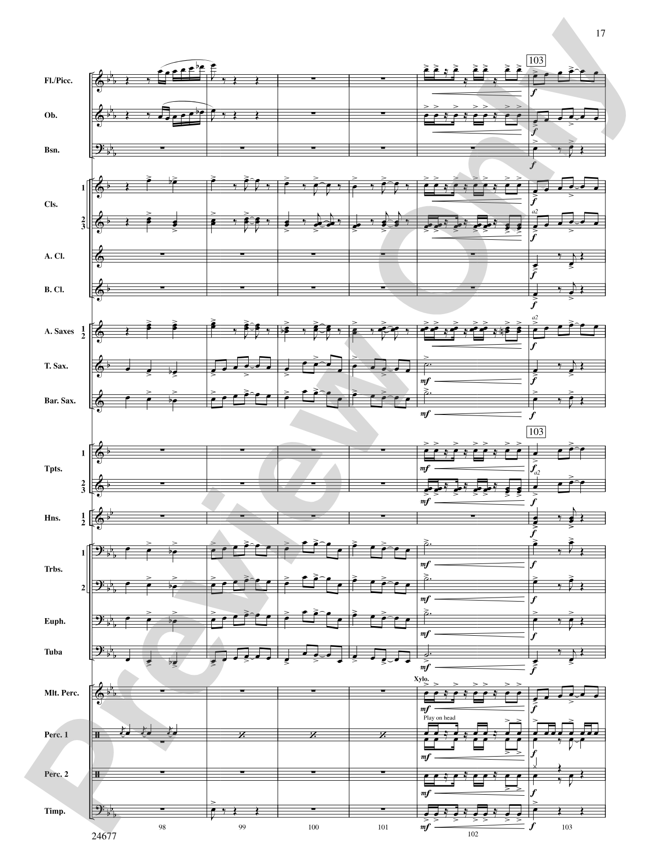 Diamondwood Celebration: Concert Band Conductor Score & Parts